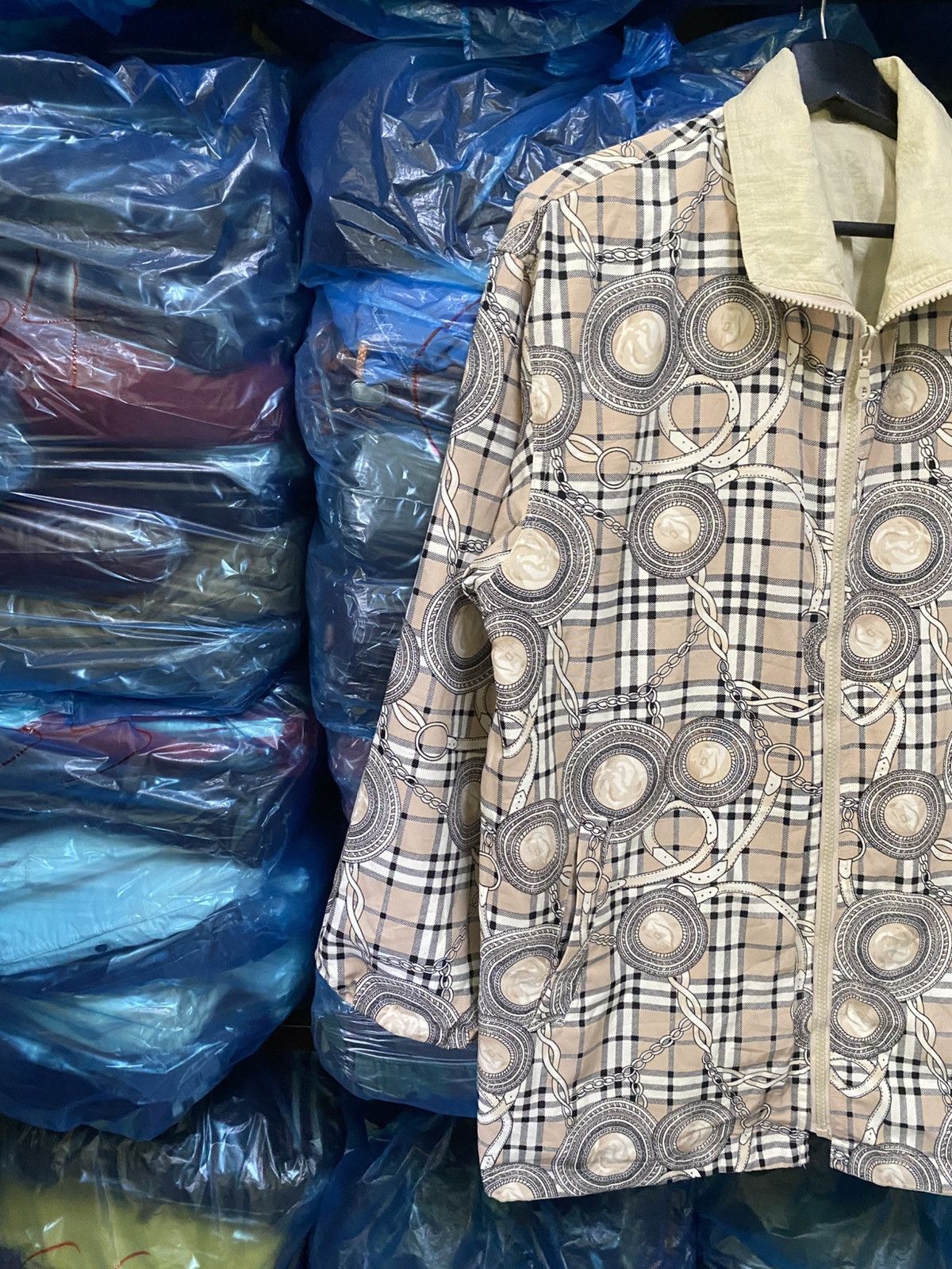 Japanese Brand VINTAGE ORECHI EXCLUSIVE DESIGN REVERSIBLE JACKET Size US M / EU 48-50 / 2 - 5 Thumbnail