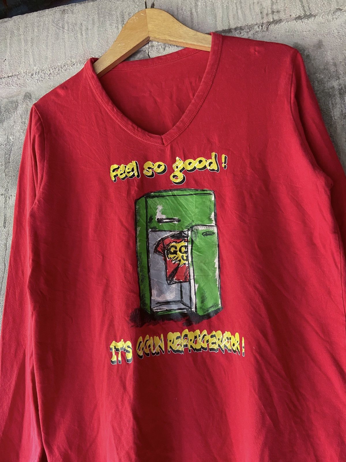 Japanese Brand FEEL SO GOOD! LONG SLEEVE Size US M / EU 48-50 / 2 - 3 Thumbnail