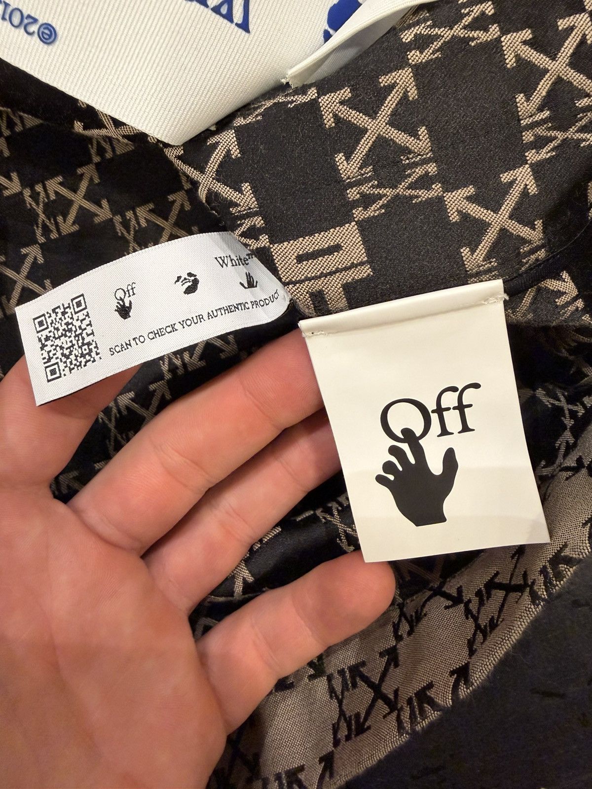 Off-White Off-White Monogram Arrow Jacket Size US XXS / EU 40 - 4 Thumbnail