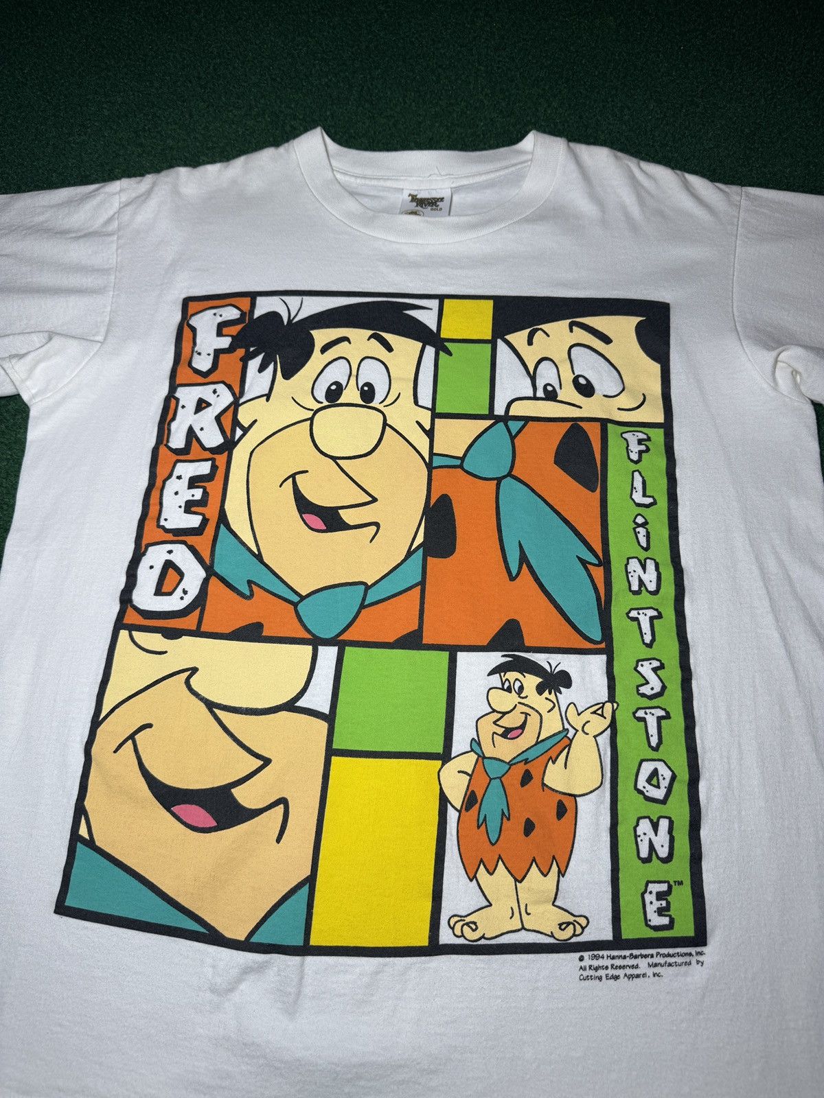 Cartoon Network 90s Fred Flinstone Hanna Barbera Cartoon Network L T Shirt Size US L / EU 52-54 / 3 - 2 Thumbnail