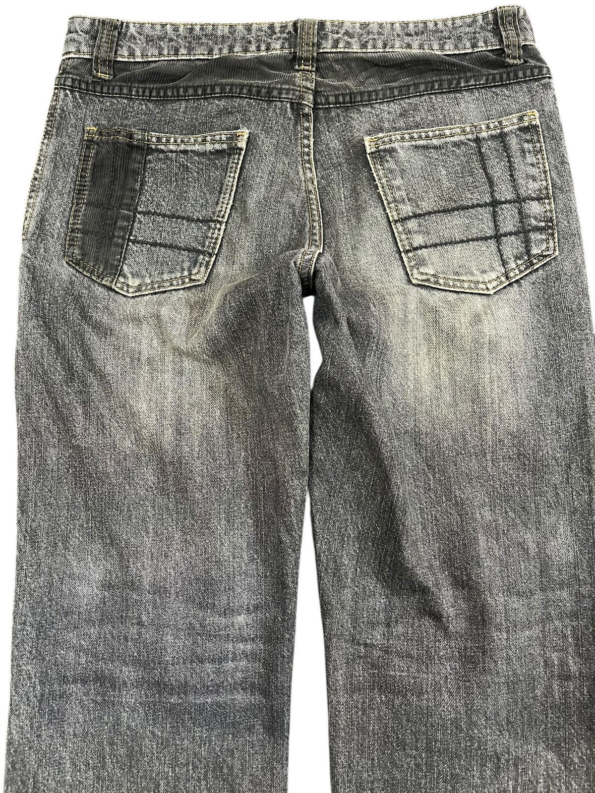 14th Addiction × Comme Ca Ism × Yasuyuki Ishii Vintahe Comme Ca Du Mode Wide Leg Avantgarde Style Dneim Size US 30 / EU 46 - 7 Thumbnail