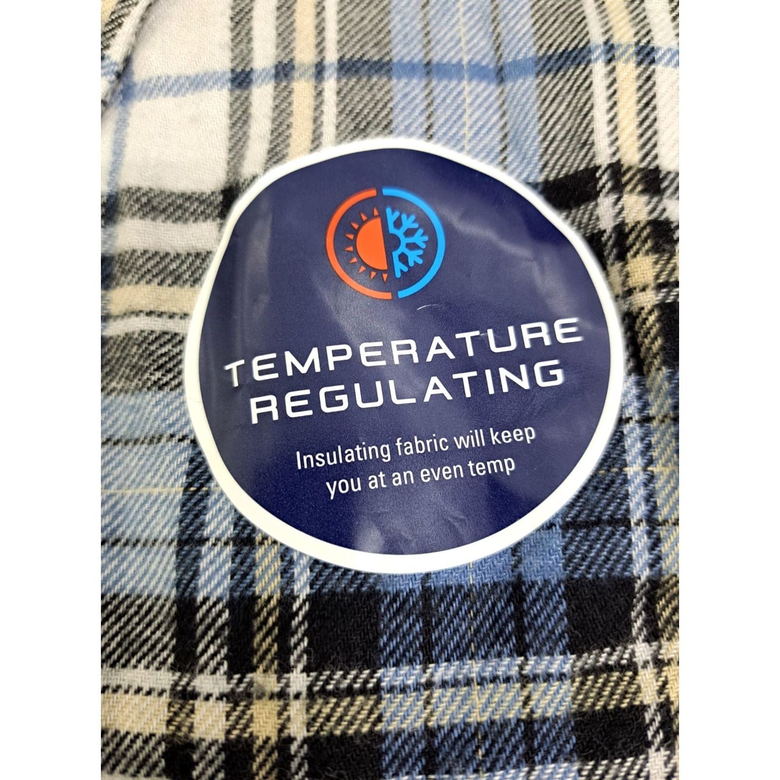 Izod NWT Izod Performance Stratton Flannel Mens Long Sleeve Button Down 2XL Blue Plaid Shirt Mens Regular 2XL Fall Winter Casual Workwear Travel Button-Up Size US XXL / EU 58 / 5 - 6 Thumbnail