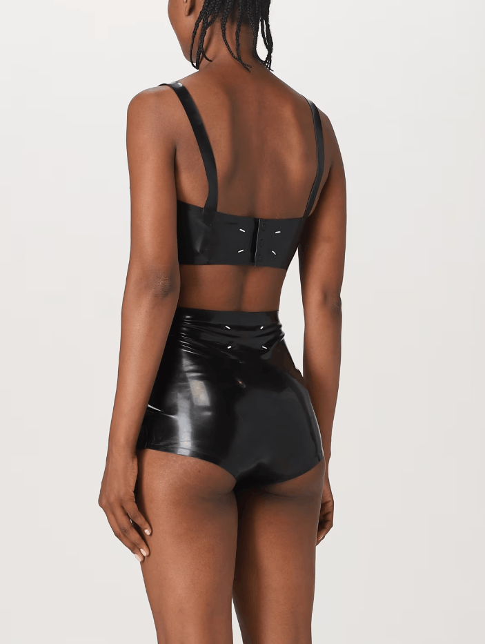 Maison Margiela BNWT AW23 MAISON MARGIELA LATEX BALCONETTE BRA 44 Size M / US 6-8 / IT 42-44 - 11 Thumbnail