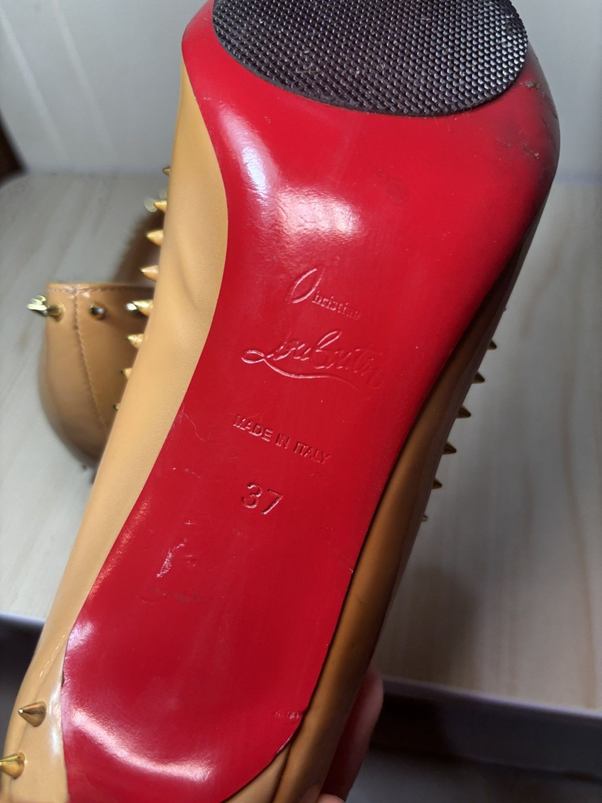 Christian Louboutin Christian Louboutin Anjalina Spike Size US 7 / IT 37 - 7 Thumbnail