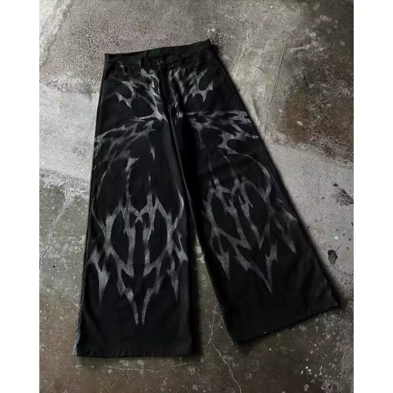 Japanese Brand × Vintage gradient print jeans Size US 36 / EU 52 - 4 Thumbnail