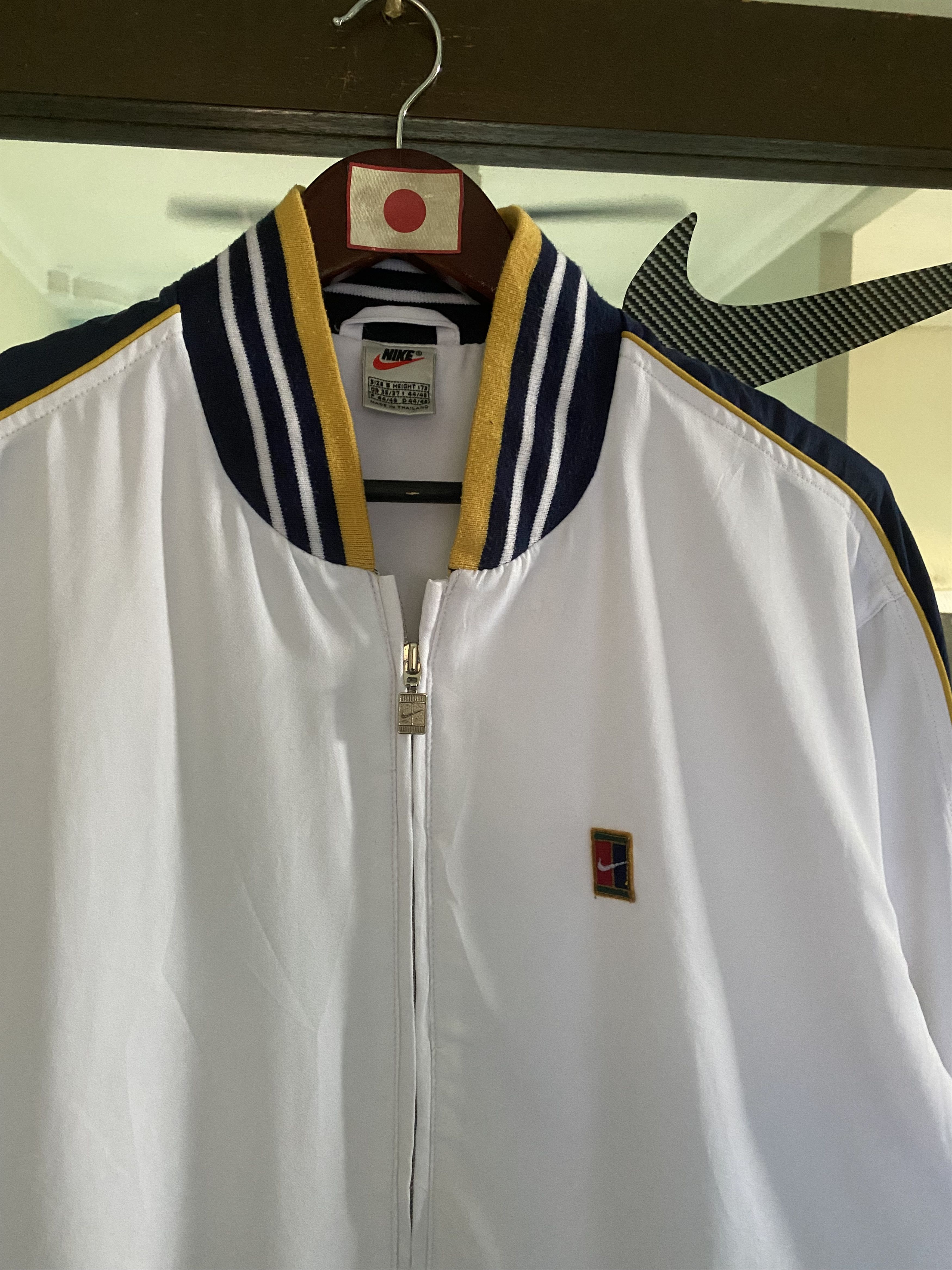 Nike Vintage 90s Nike Court Jacket Size US M / EU 48-50 / 2 - 2 Thumbnail