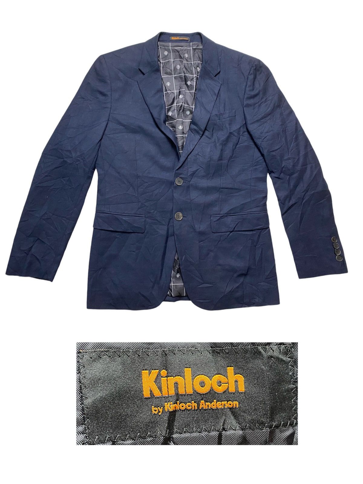 Andersons × Designer Kinloch Anderson Slender Blazer Suit Size US M / EU 48-50 / 2 - 1 Thumbnail