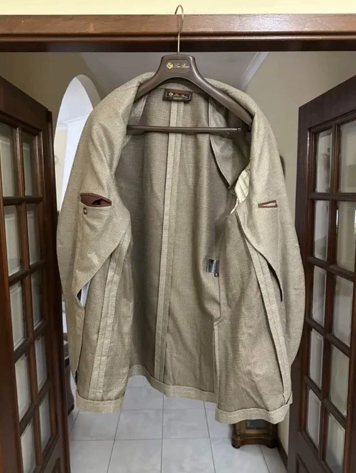 Loro Piana LORO PIANA Men's cashmere jacket Size US XXL / EU 58 / 5 - 4 Thumbnail