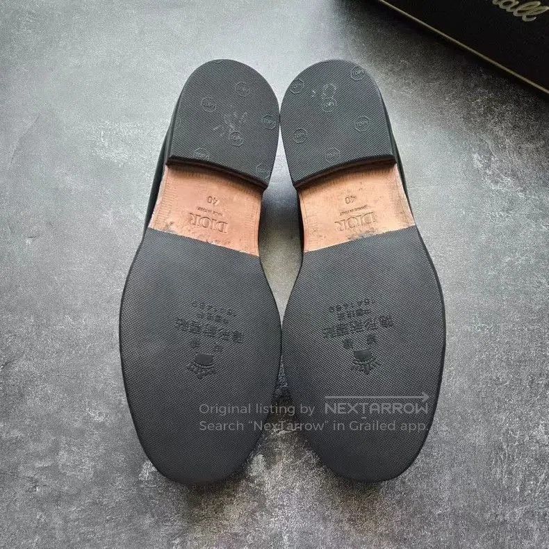 Dior Dior Granville Metal CD Buckle Loafers. Size US 9.5 / EU 42-43 - 7 Thumbnail