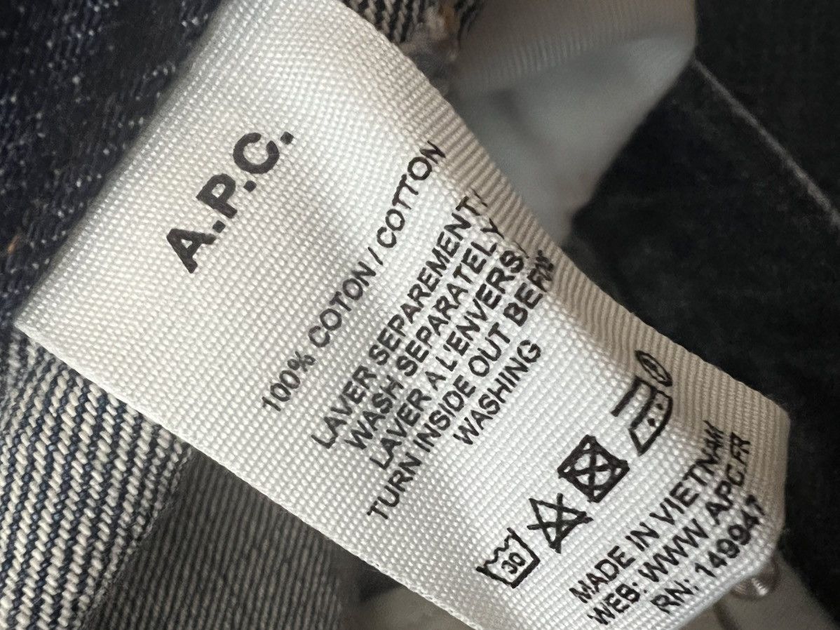 A.P.C. APC jean new standard indigo 36 Size US 36 / EU 52 - 7 Thumbnail