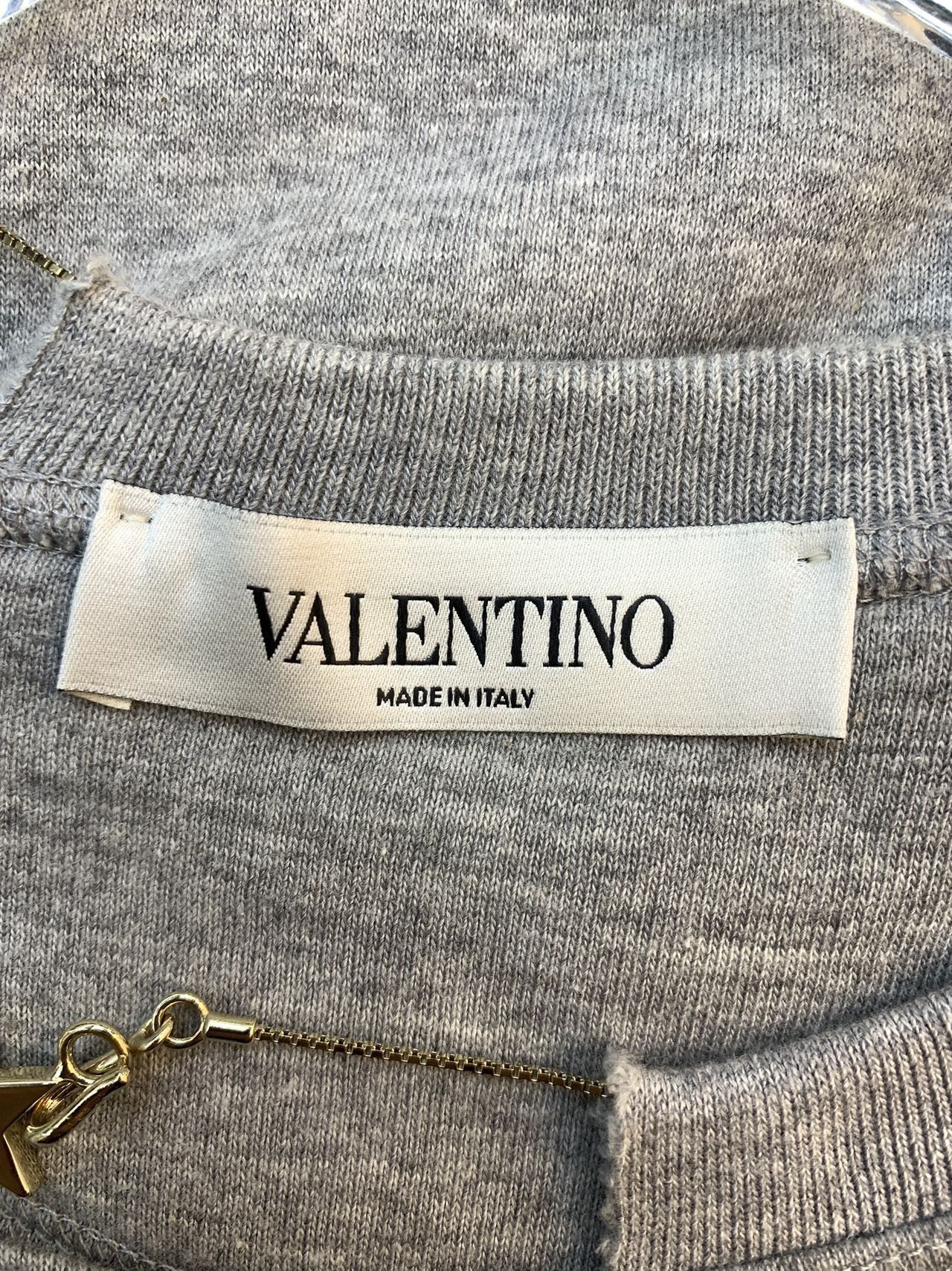 Valentino Valentino Pendant Printed Logo Long Sleeve Sweatshirt K26WX Size M / US 6-8 / IT 42-44 - 6 Thumbnail