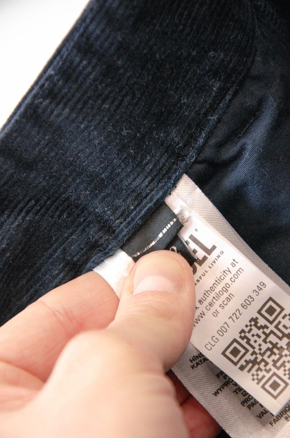 Diesel Diesel Navy Corduroy Cargo Pants - Size IT 52 Size US 36 / EU 52 - 16 Thumbnail