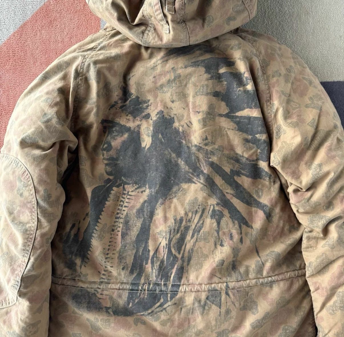 Denim & Supply Ralph Lauren Ralph Lauren Denim Supply Native Graphic Down Jacket K22 Size US XS / EU 42 / 0 - 1 Thumbnail