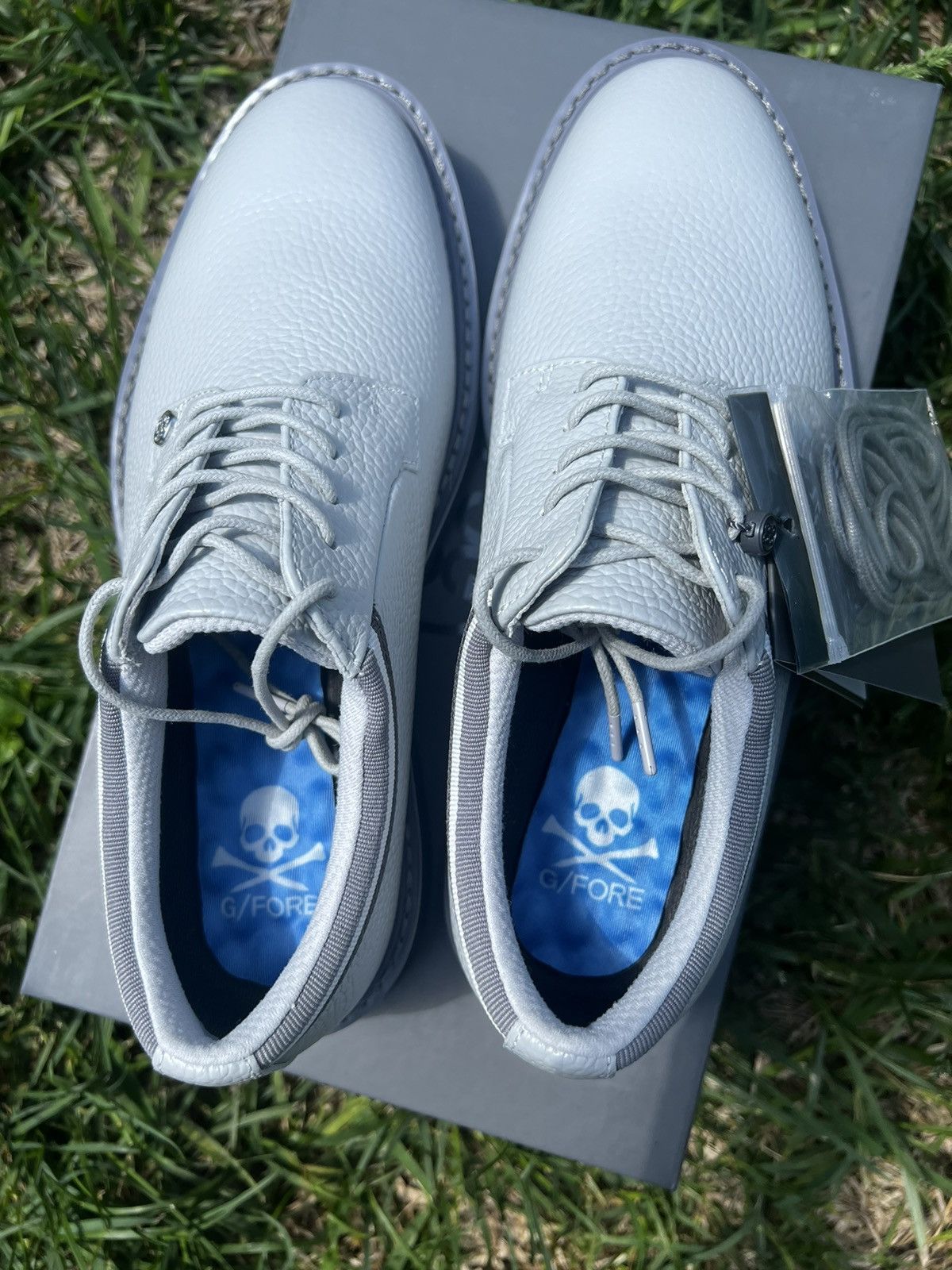 G/FORE NEW G/FORE size 7.5 Mens Grosgrain Gallivanter Golf Grey Size US 7.5 / EU 40-41 - 7 Thumbnail