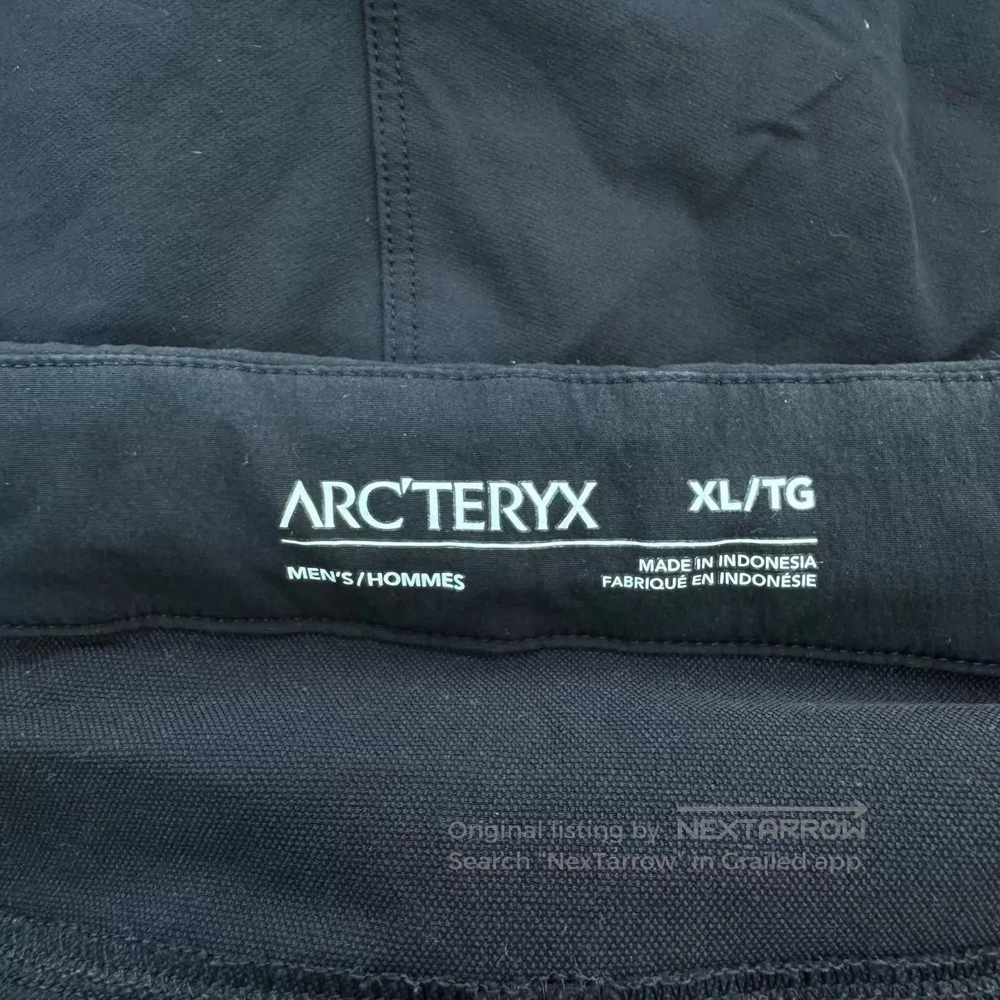 Arc'teryx Black Casual Pants with Belt - Size 36. Size US 36 / EU 52 - 3 Thumbnail