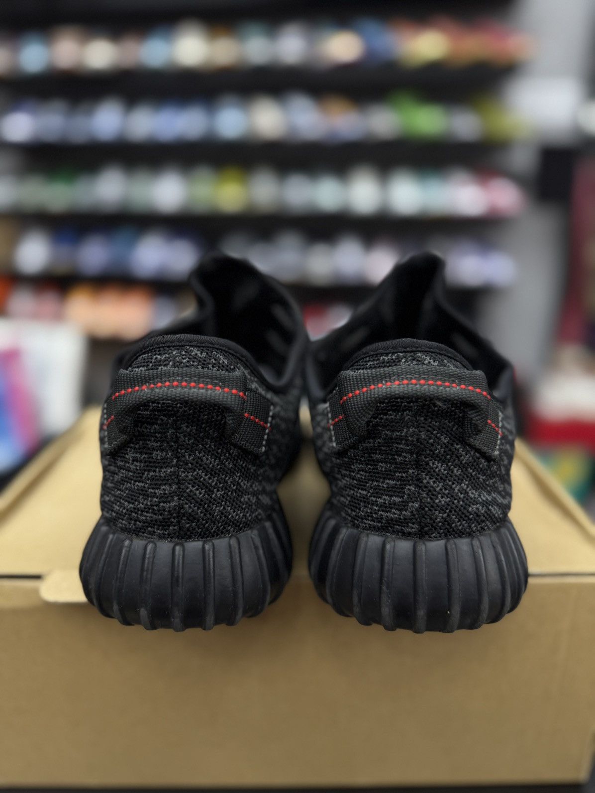 Yeezy Yeezy 350 Pirate Black (2016) Size 11 Pre Owned 🧼 Size US 11 / EU 44 - 14 Thumbnail