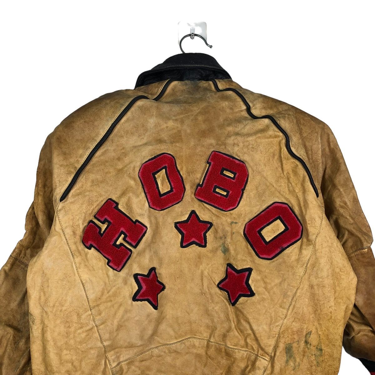 Japanese Brand 🔥VINTAGE LEATHER JACKET NORTH BEACH LEATHER ISSEY MIYAKE Size US S / EU 44-46 / 1 - 11 Thumbnail