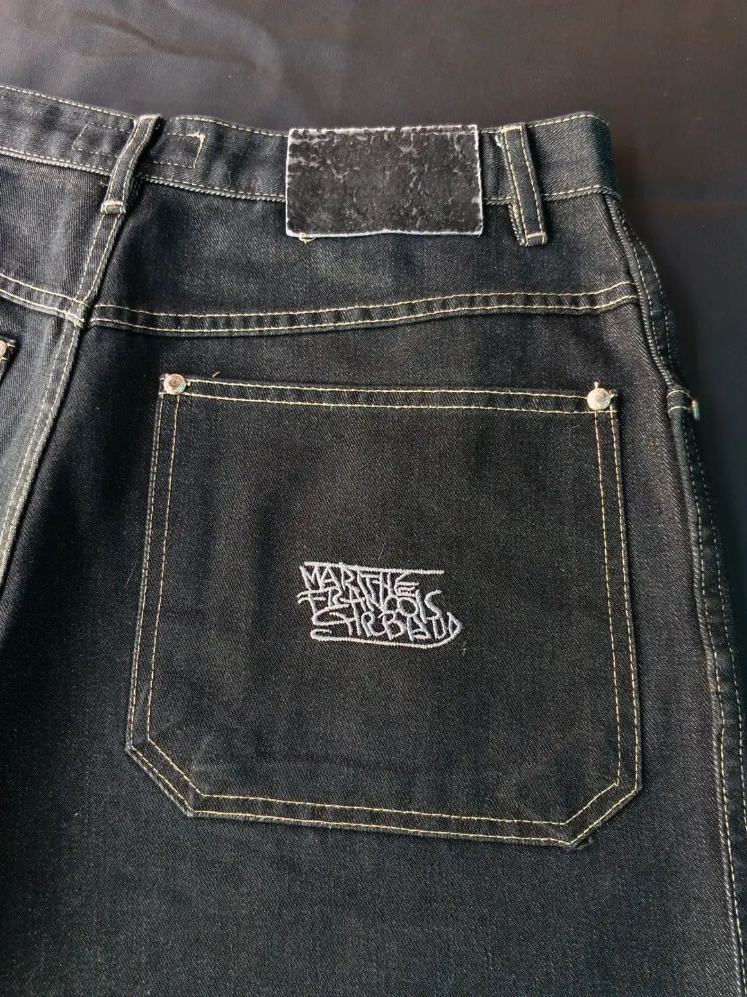 Marithe + Francois Girbaud Vintage Marithe Francios Girbaud Jeans Size US 32 / EU 48 - 7 Thumbnail
