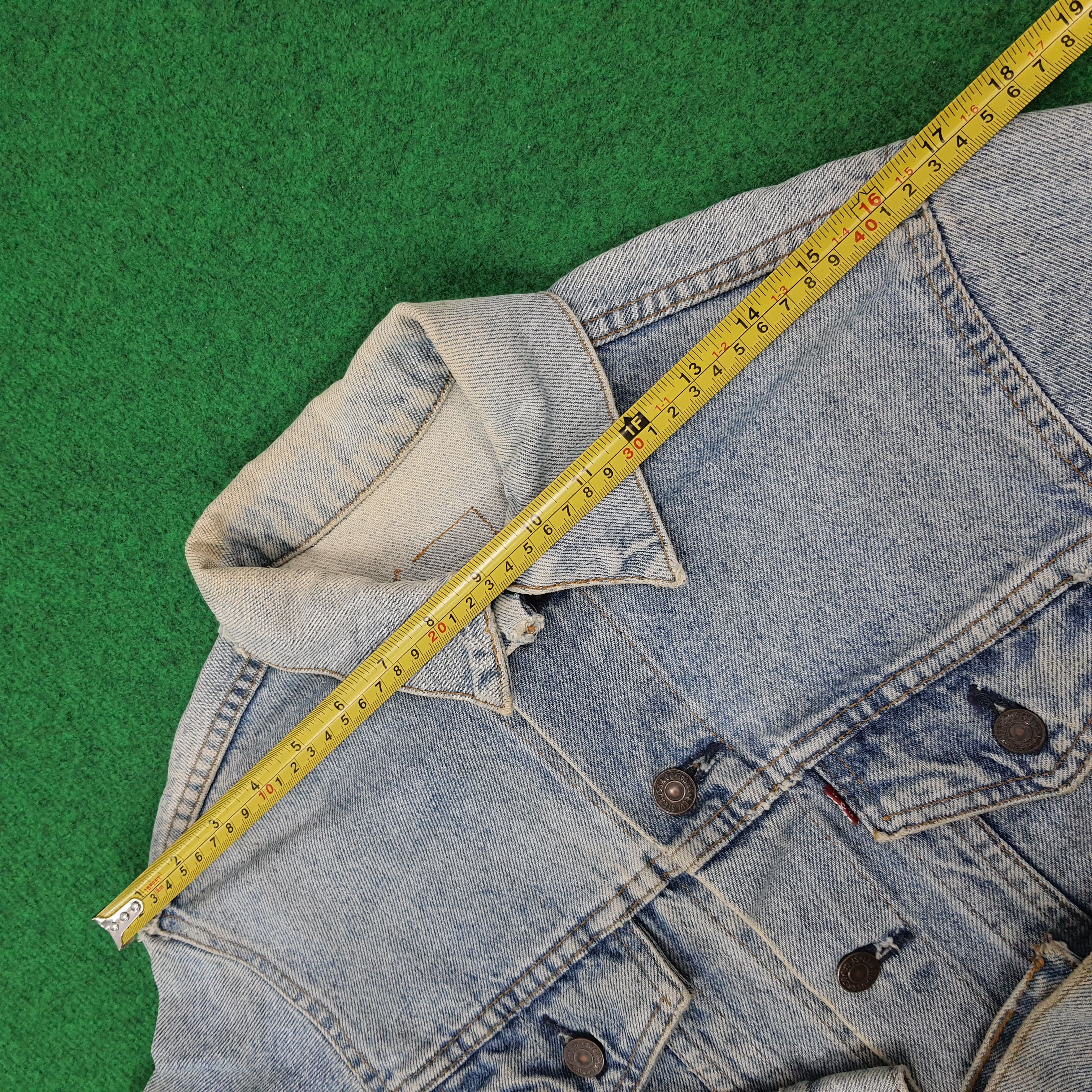 Levi's Vintage 90s Levi's Custom Jamiroquai Logo Denim C277N2 Size US S / EU 44-46 / 1 - 10 Thumbnail
