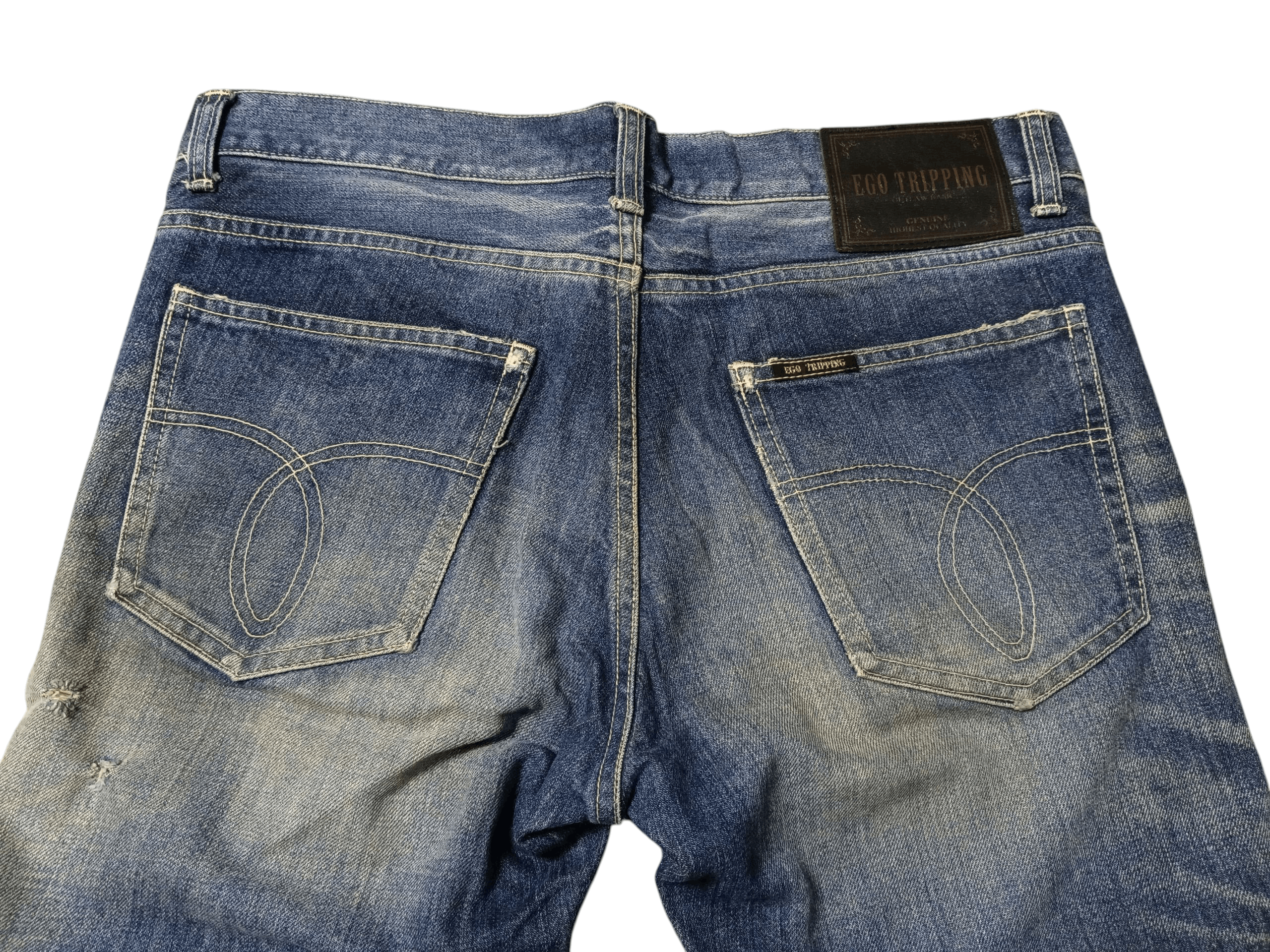 Ego Tripping Ego Tripping Distressed Denim Size US 34 / EU 50 - 5 Thumbnail