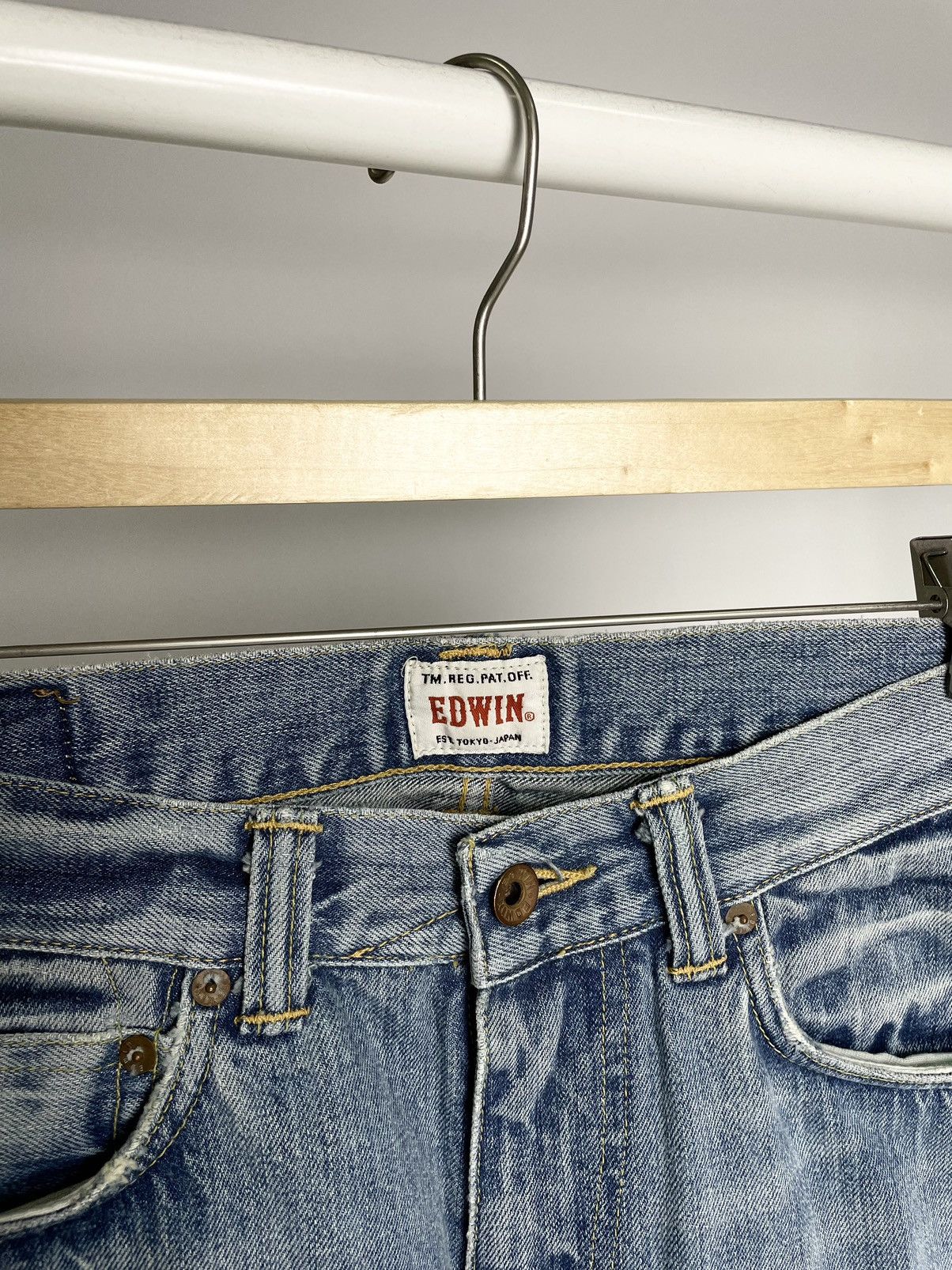 Edwin Edwin Made in Japan ( Size 32 ) Vintage Selvedge Denim Jeans Size US 32 / EU 48 - 10 Thumbnail