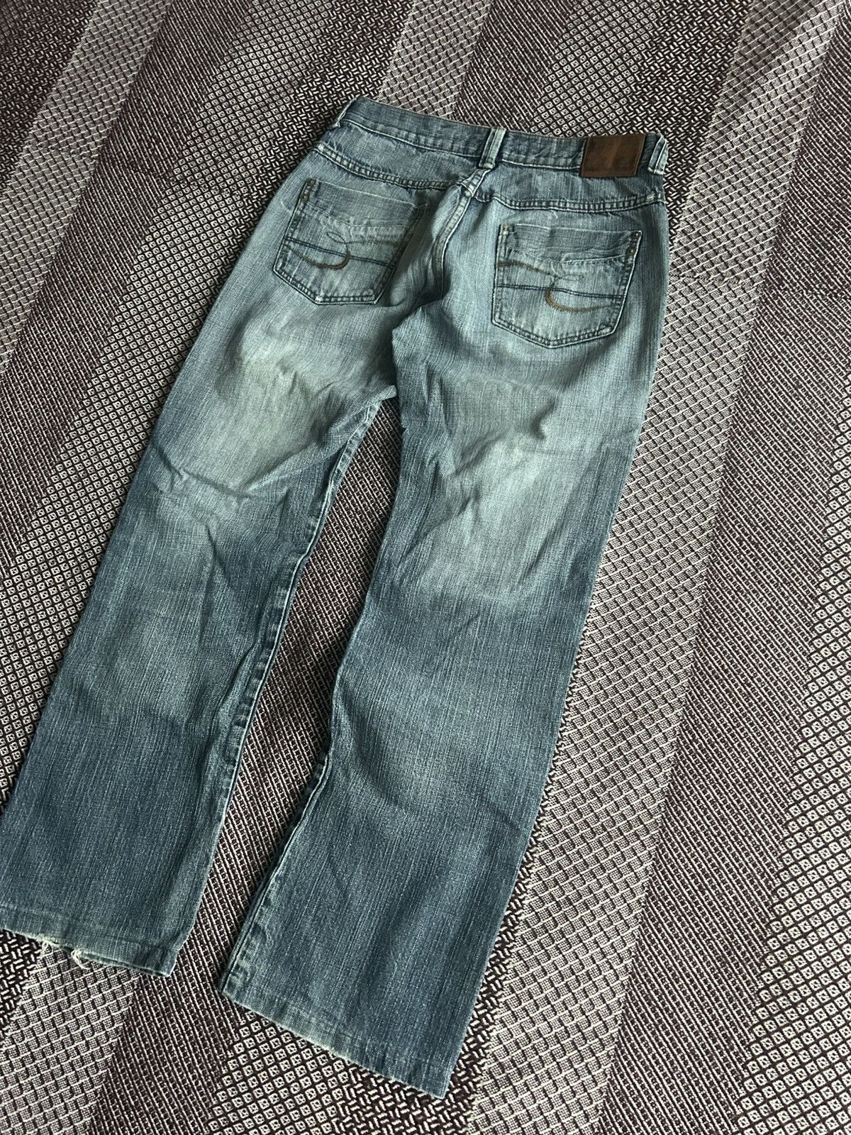 Vintage Vintage Timezone Washed Jeans Distressed Y2K Streetwear W32 Size US 32 / EU 48 - 2 Thumbnail