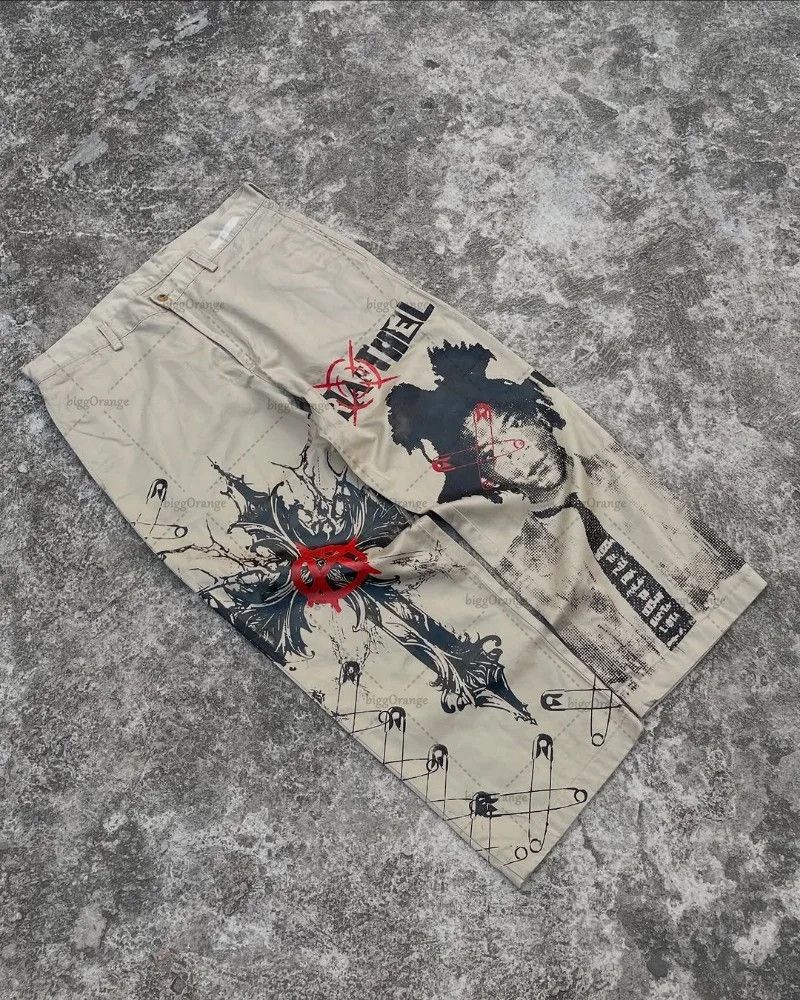 Japanese Brand Y2K Streetwear Jeans Size 32" / US 10 / IT 46 - 1 Thumbnail