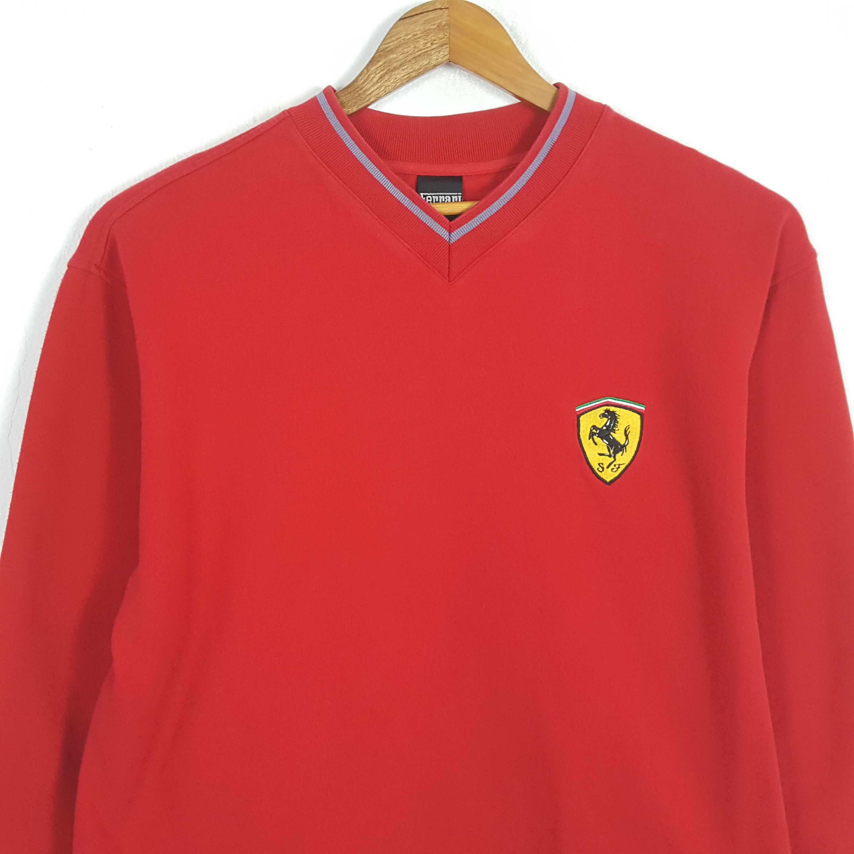 Ferrari × Vintage Vintage FERRARI Formula One Racing Team Sweatshirts Size US L / EU 52-54 / 3 - 2 Thumbnail