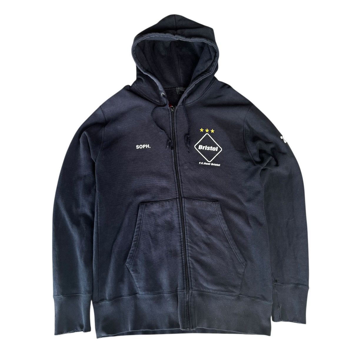 Sophnet. × Vintage 2000 Bristol FCRB Sweat Hoodie Size US L / EU 52-54 / 3 - 1 Thumbnail