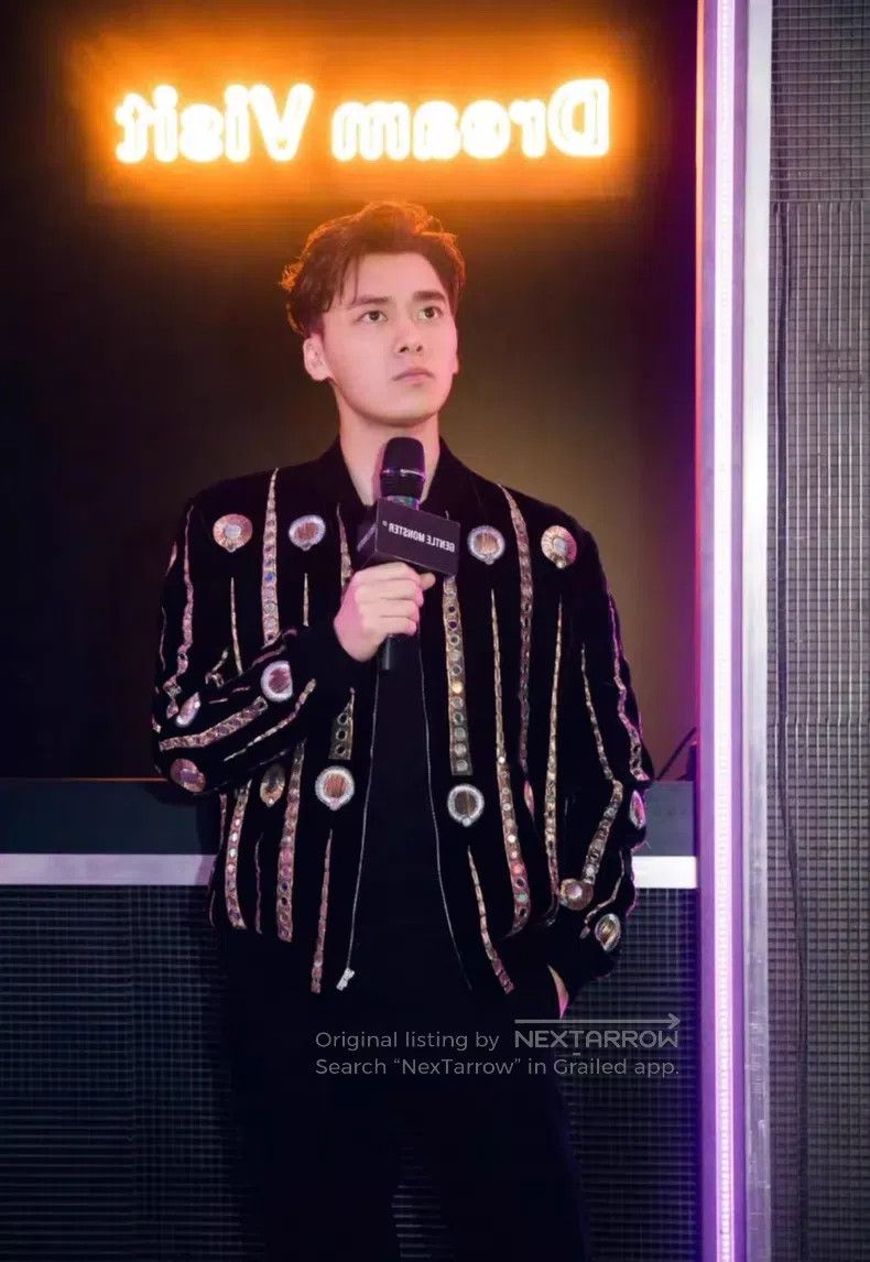 Saint Laurent Paris Saint Laurent Paris Marrakesh Jukebox Velvet Jacket Size US M / EU 48-50 / 2 - 8 Thumbnail
