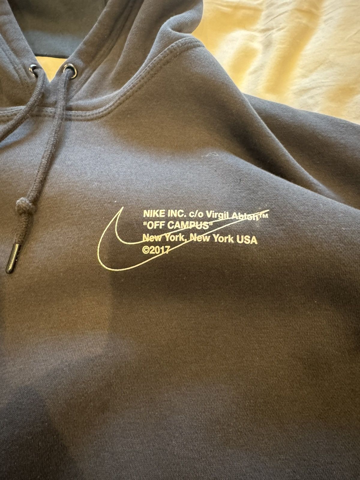 Virgil Abloh Nike x Virgil Abloh “off campus” 2017 Hoodie Insert Ideas Size US XL / EU 56 / 4 - 2 Thumbnail