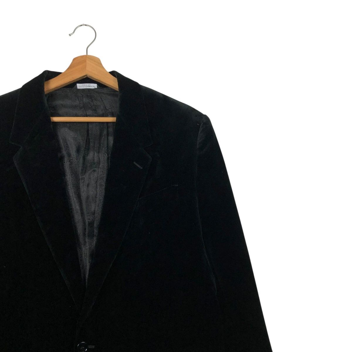 Dolce & Gabbana 🔥VINTAGE SUITE COATS JACKET DOLCE & GABBANA ITALY RICH BLACK Size US M / EU 48-50 / 2 - 8 Thumbnail