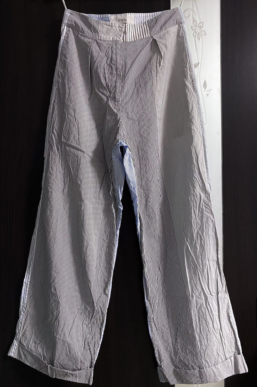 Ports 1961 Women’s Ports 1961 Patchwork Striped Trousers Pants Culottes Size 27" / US 4 / IT 40 - 5 Thumbnail