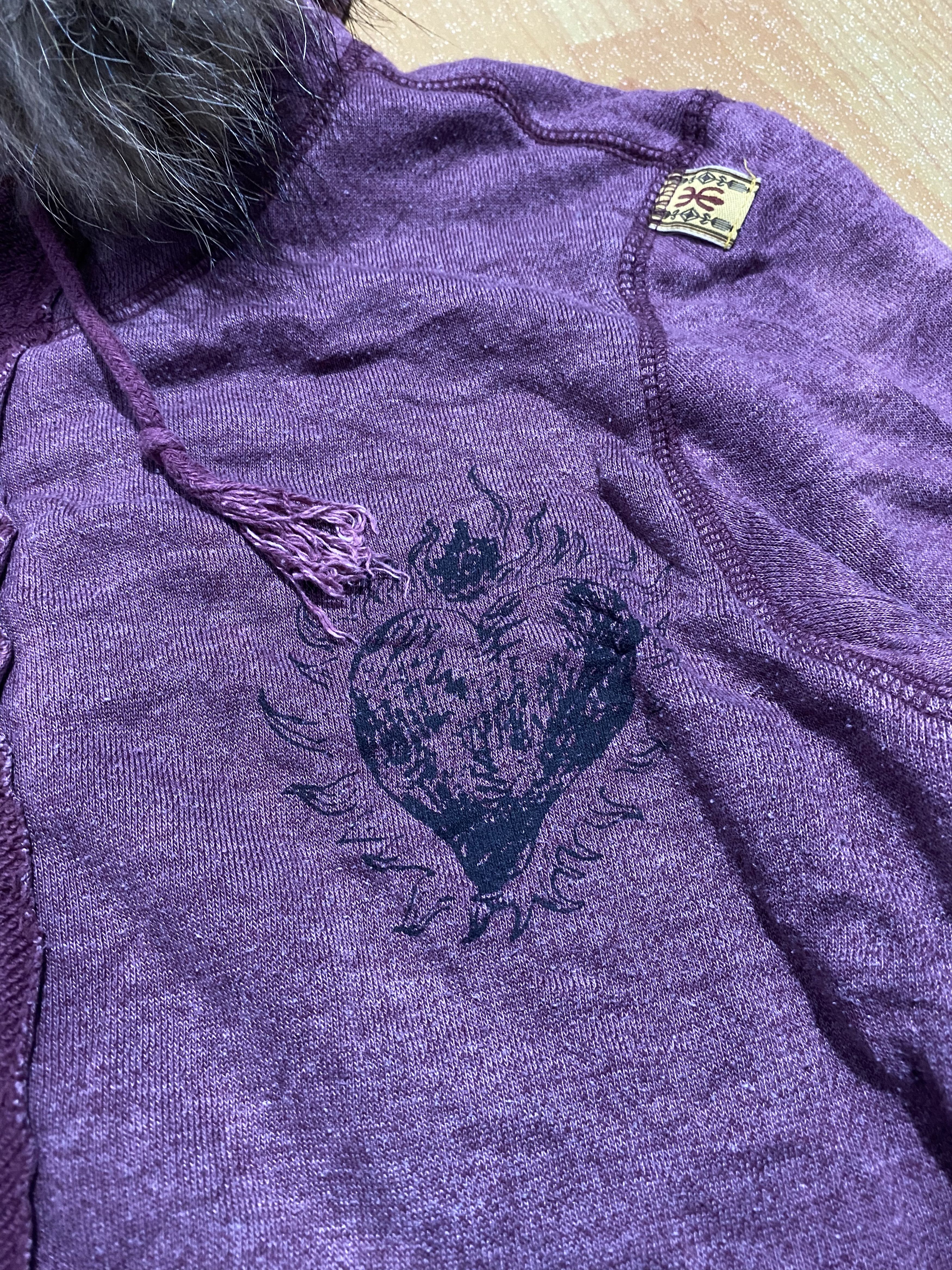 Hysteric Glamour × If Six Was Nine × Japanese Brand Japanese thursday island hearts faux Fur Zip hoodie Size US M / EU 48-50 / 2 - 3 Thumbnail