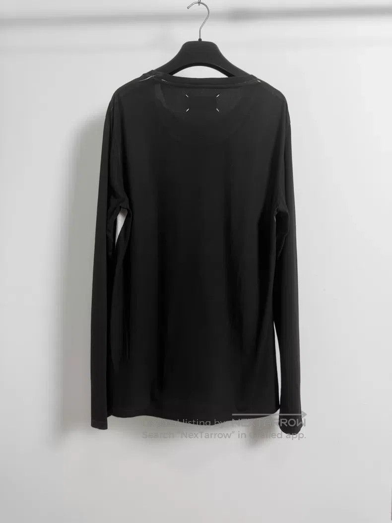 Maison Margiela Maison Margiela Black and White Gradient Fading Long Sleev Size US M / EU 48-50 / 2 - 2 Thumbnail