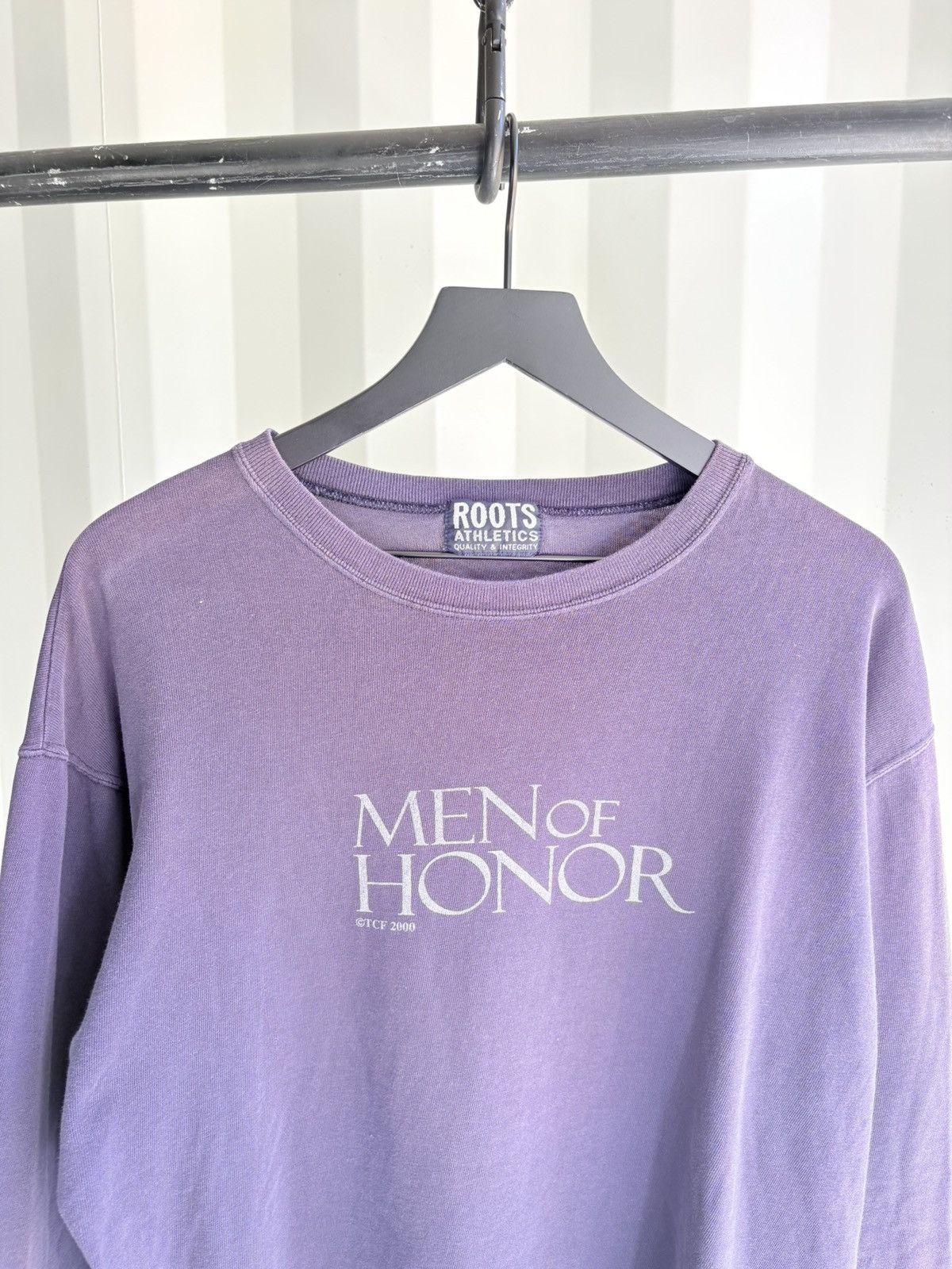 Vintage Vintage Men Of Honor Faded Distressed Shirt GRUNGE Size US XL / EU 56 / 4 - 3 Thumbnail