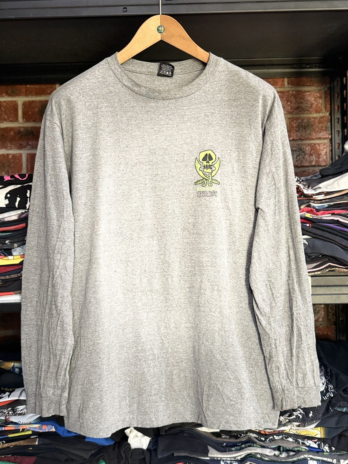 Stussy Vintage Stussy Tribe The International Skulls Streetwear Tee Size US L / EU 52-54 / 3 - 6 Thumbnail
