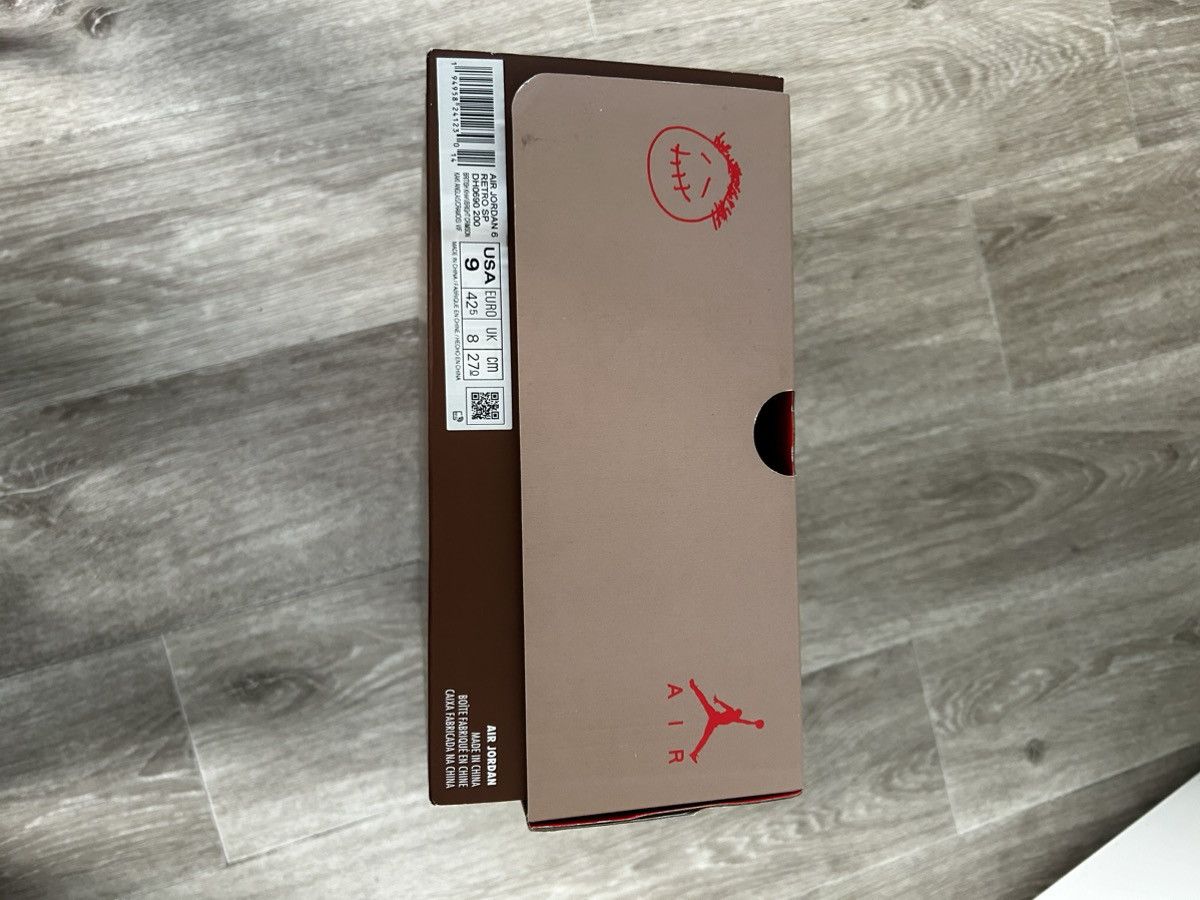 Jordan Brand × Nike × Off-White Air Jordan 6 Retro SP Travis Scott Kaki Size US 9 / EU 42 - 12 Thumbnail