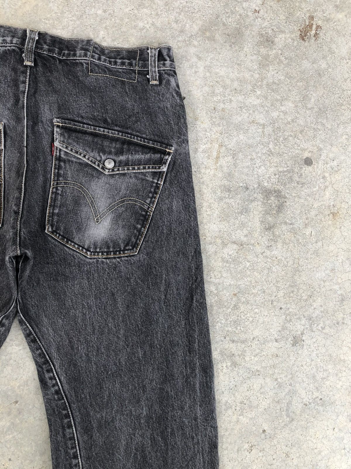 Levi's Y2k Levis Engineered Loose Jeans Baggy Distressed Size US 32 / EU 48 - 10 Thumbnail