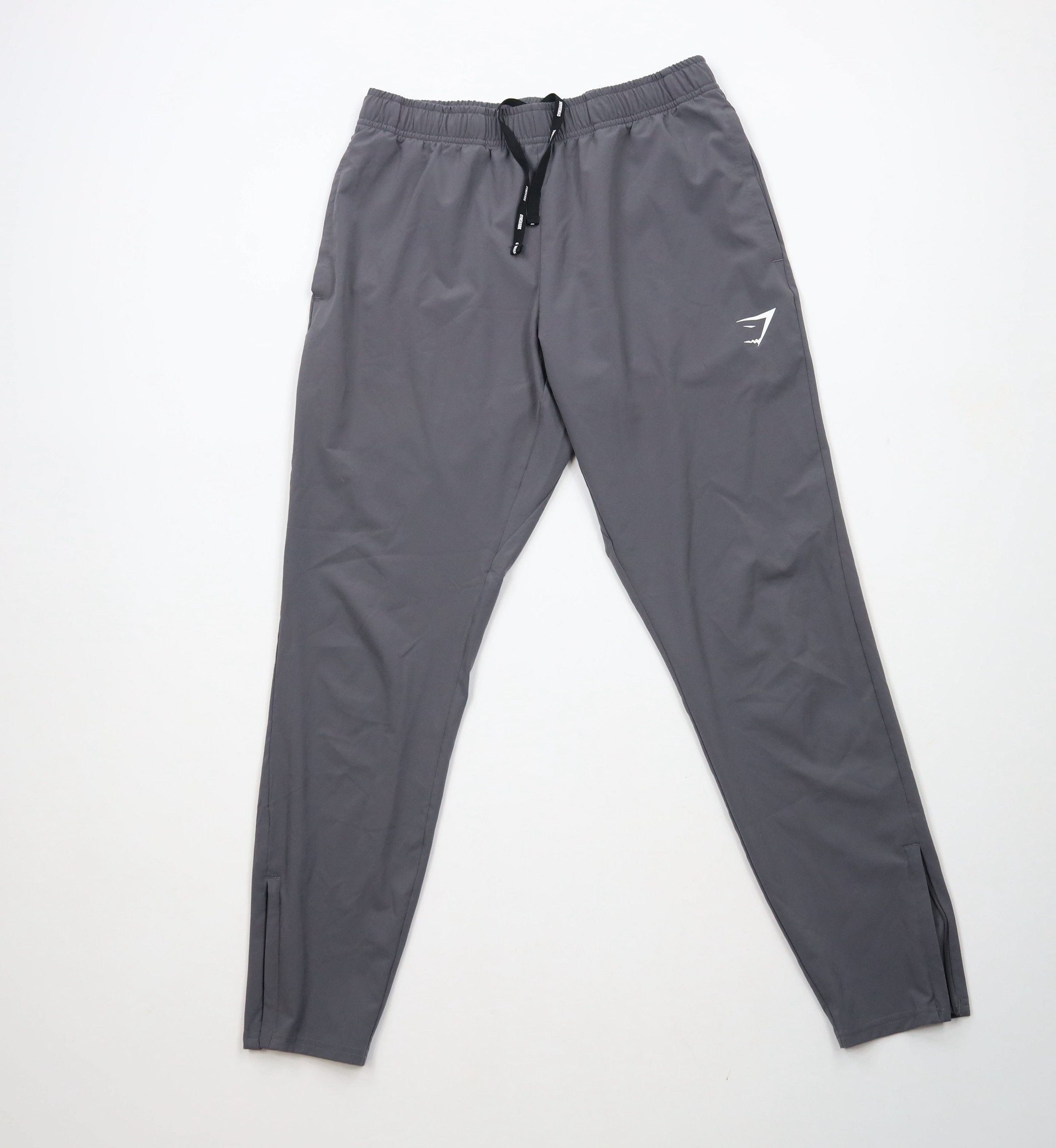 Gymshark × Vintage Gymshark Gym Tapered Leg Arrival Woven Joggers Pants Gray Size US 32 / EU 48 - 1 Thumbnail
