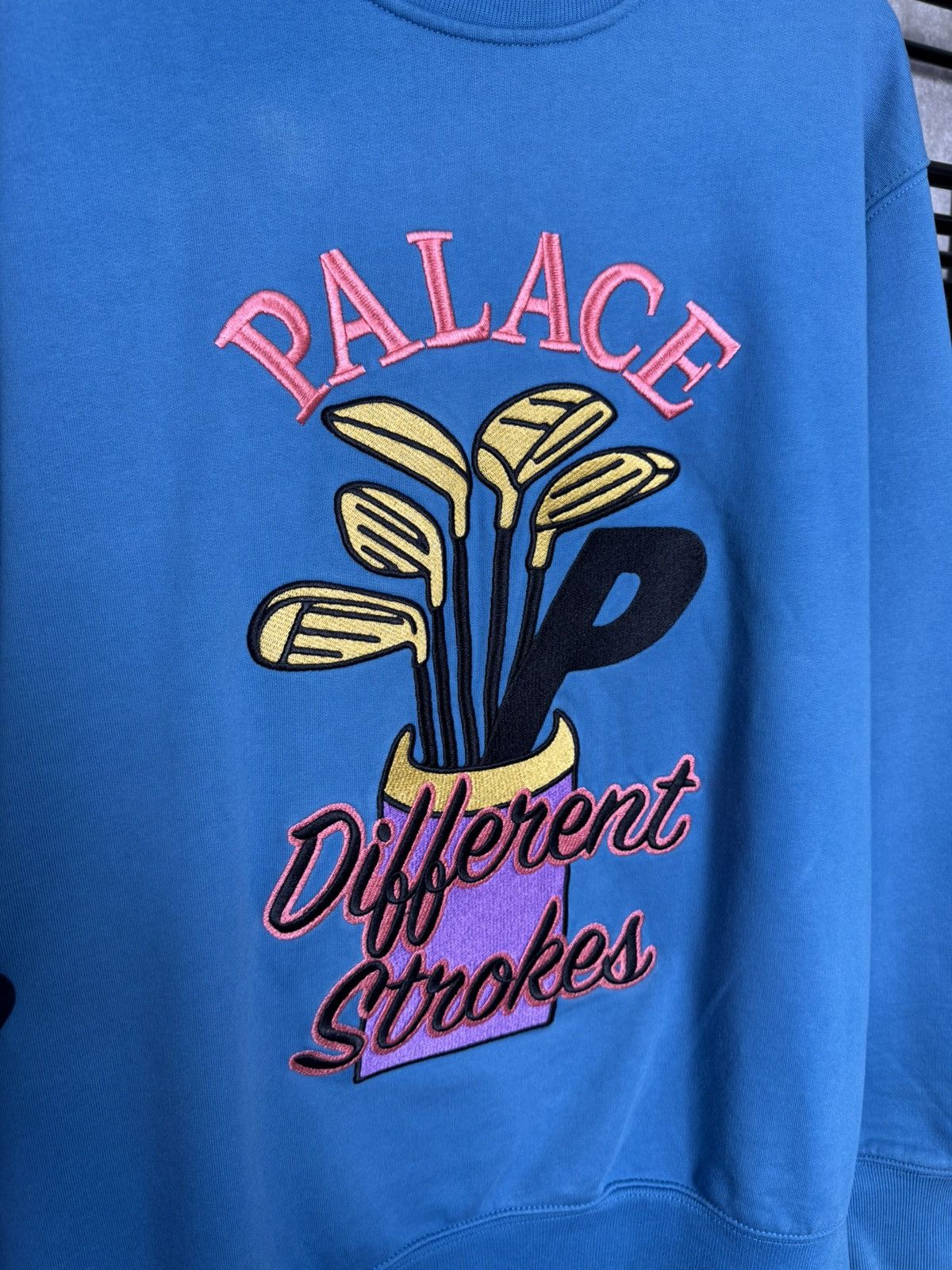 Palace Palace Skateboards DIF Strokes Crew Sweatshirt Size US M / EU 48-50 / 2 - 4 Thumbnail