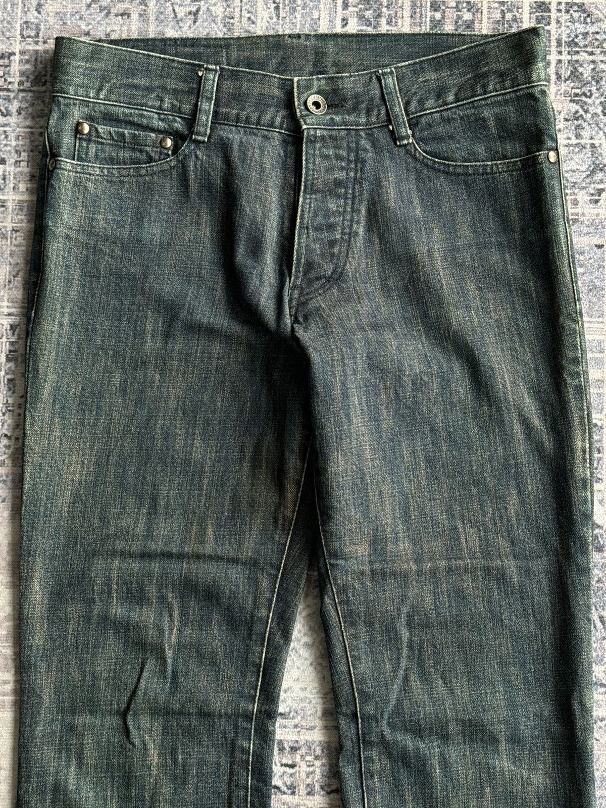 5351 POUR LES HOMMES Y2K Vintage 5351 Punk Cargo Flared Denim / ifsixwasnine Size US 31 - 3 Thumbnail
