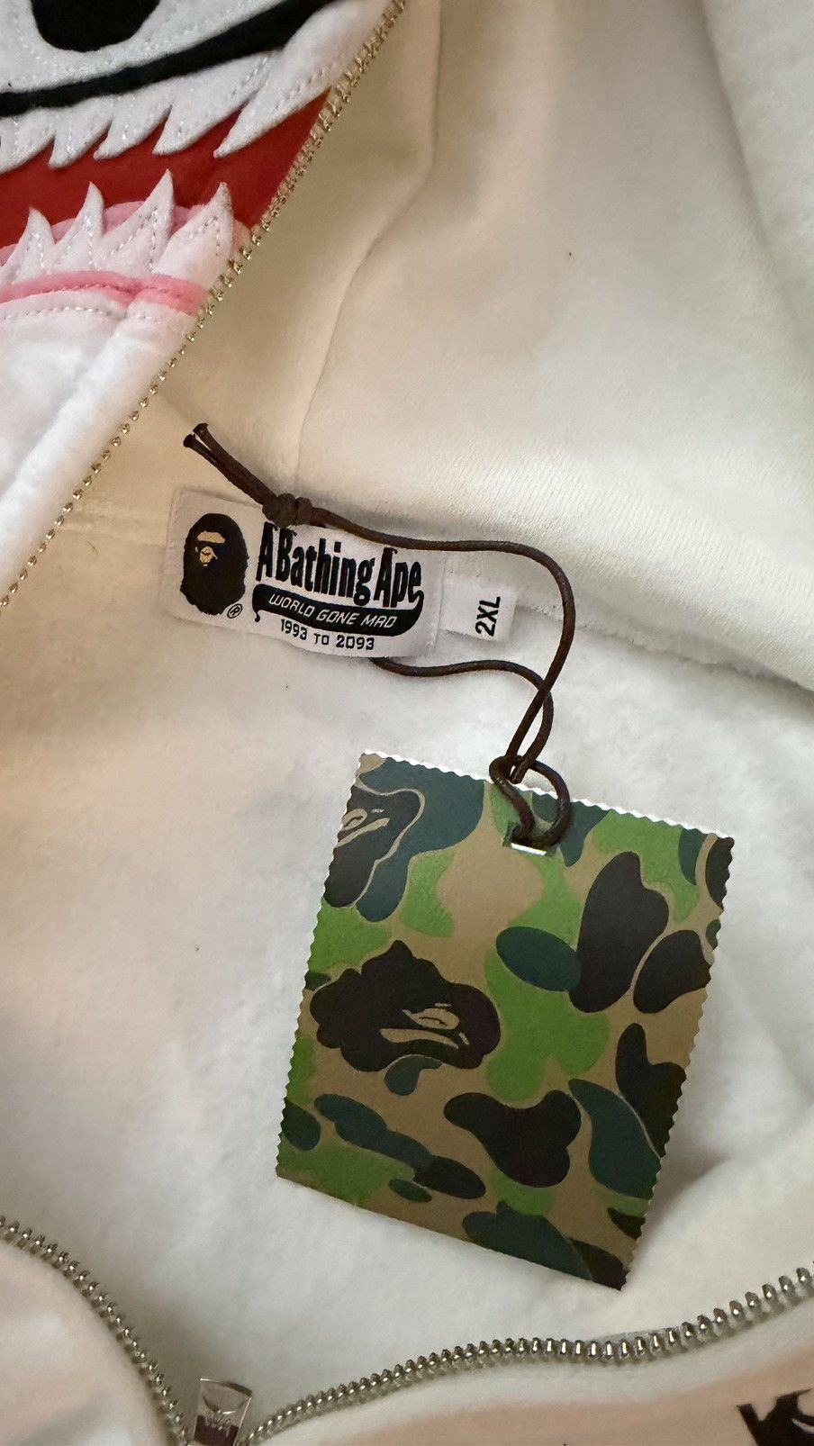 Bape BAPE Panda Zip-up - XXL (NEW!) Size US XXL / EU 58 / 5 - 6 Thumbnail