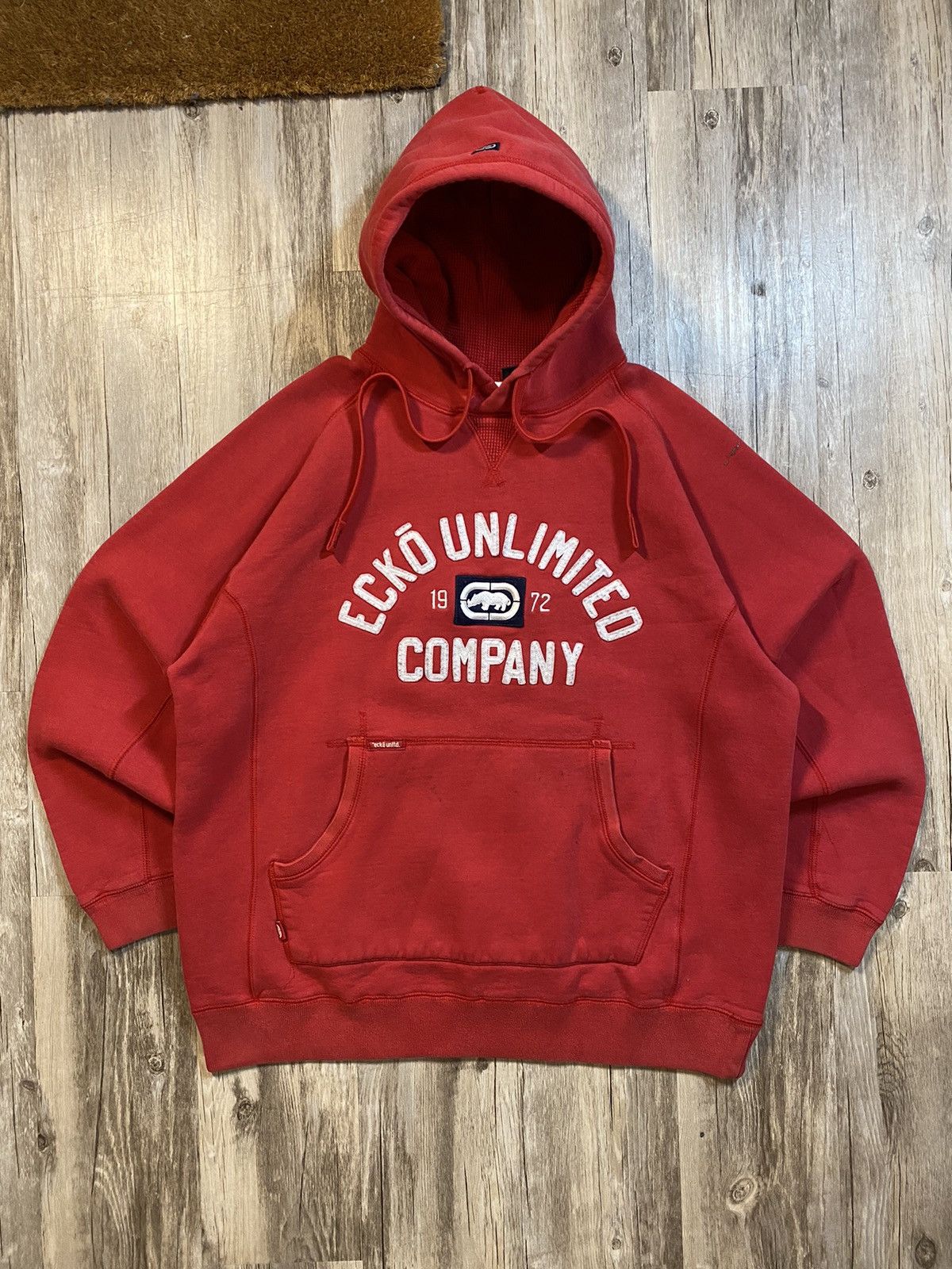 Ecko Unltd. Vintage Y2K Ecko Unltd Rhino Brand Logo Hoodie Size US M / EU 48-50 / 2 - 1 Thumbnail