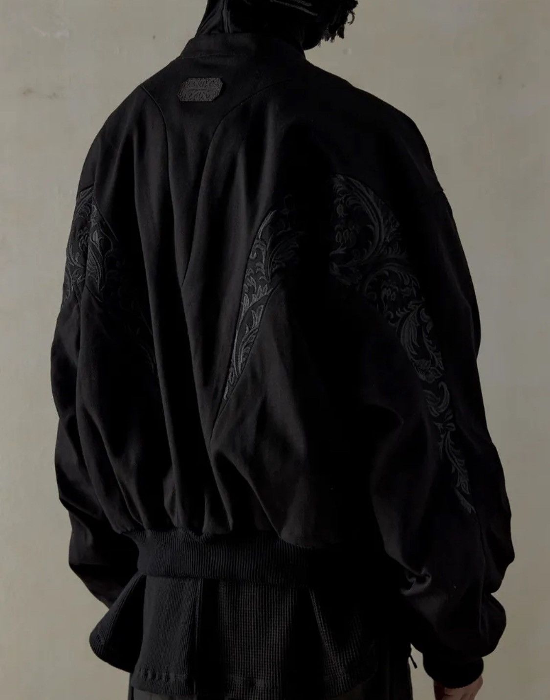 Professor.E Embroidered Mega Bomber | Garmentory