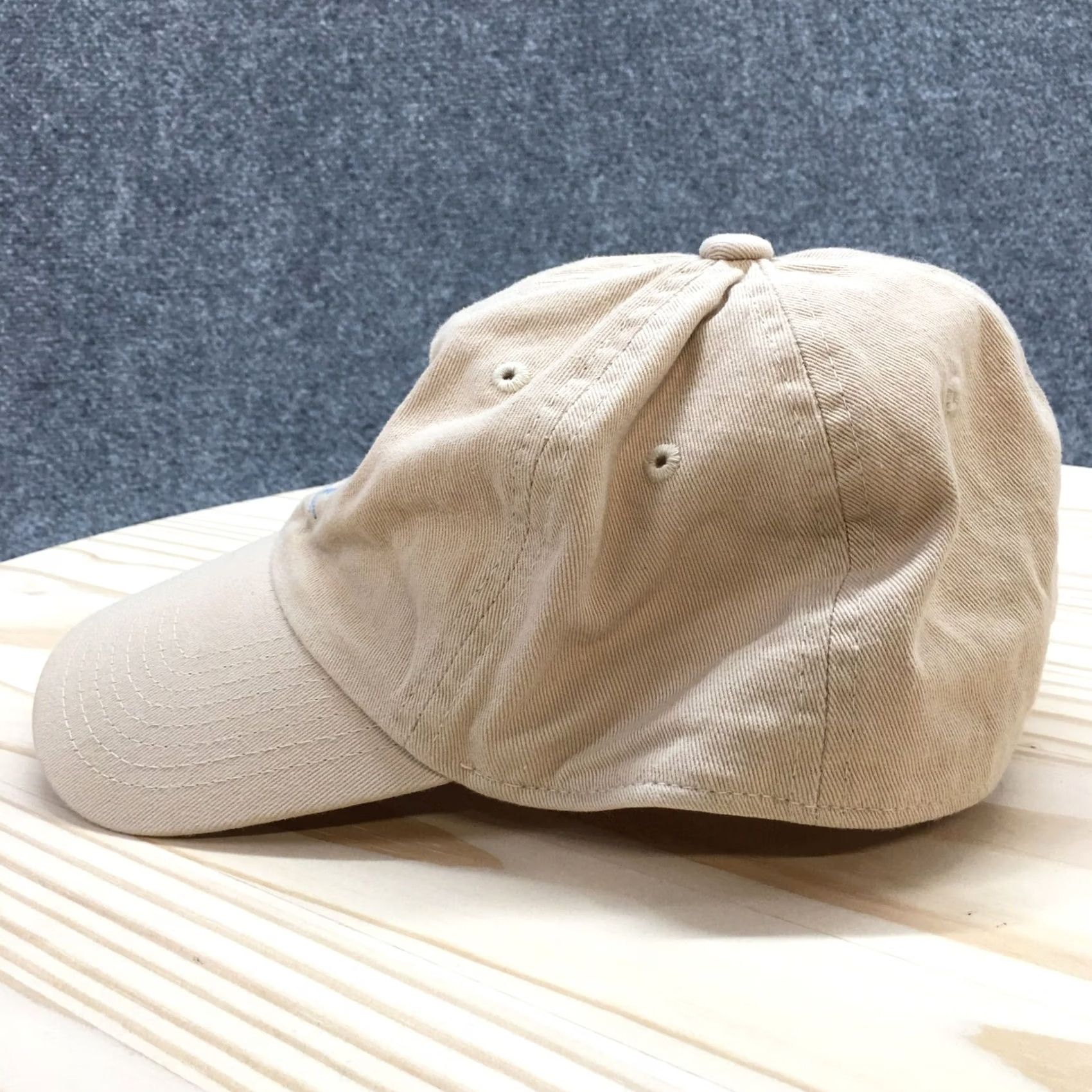 Logo 7 Baseball Cap True Mettle Mens Beige OS Adjustable Curved Brim Embroidered Logo Size ONE SIZE - 5 Thumbnail