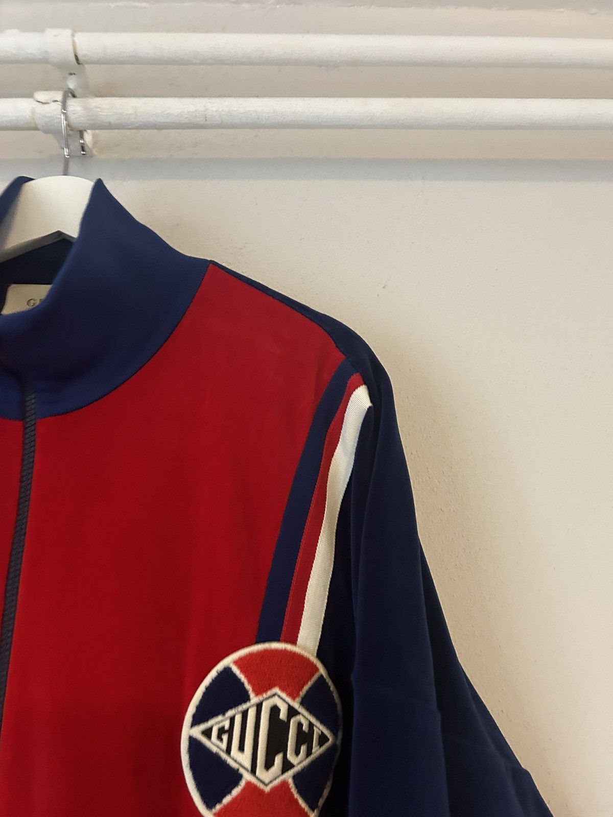 Gucci Velour Velvet Track Jacket Size US L / EU 52-54 / 3 - 6 Thumbnail