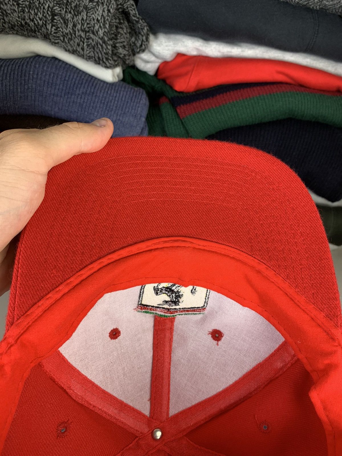 Ferrari Ferrari Big Logo Racing Cap Hat Size ONE SIZE - 14 Thumbnail