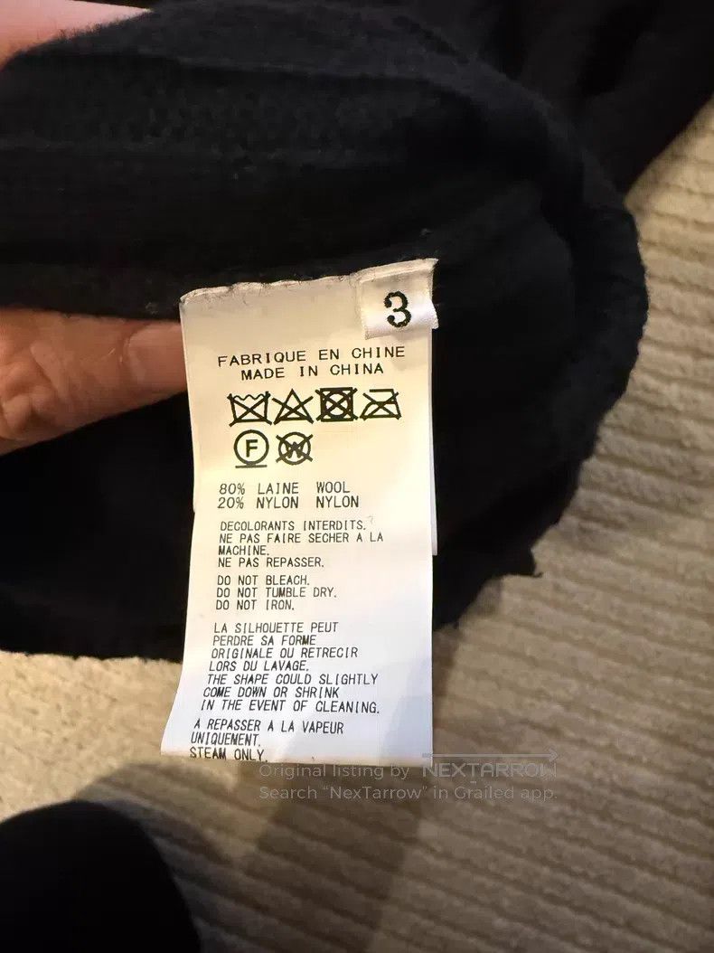 Yohji Yamamoto Yohji Yamamoto Turtleneck sweater Size US L / EU 52-54 / 3 - 3 Thumbnail