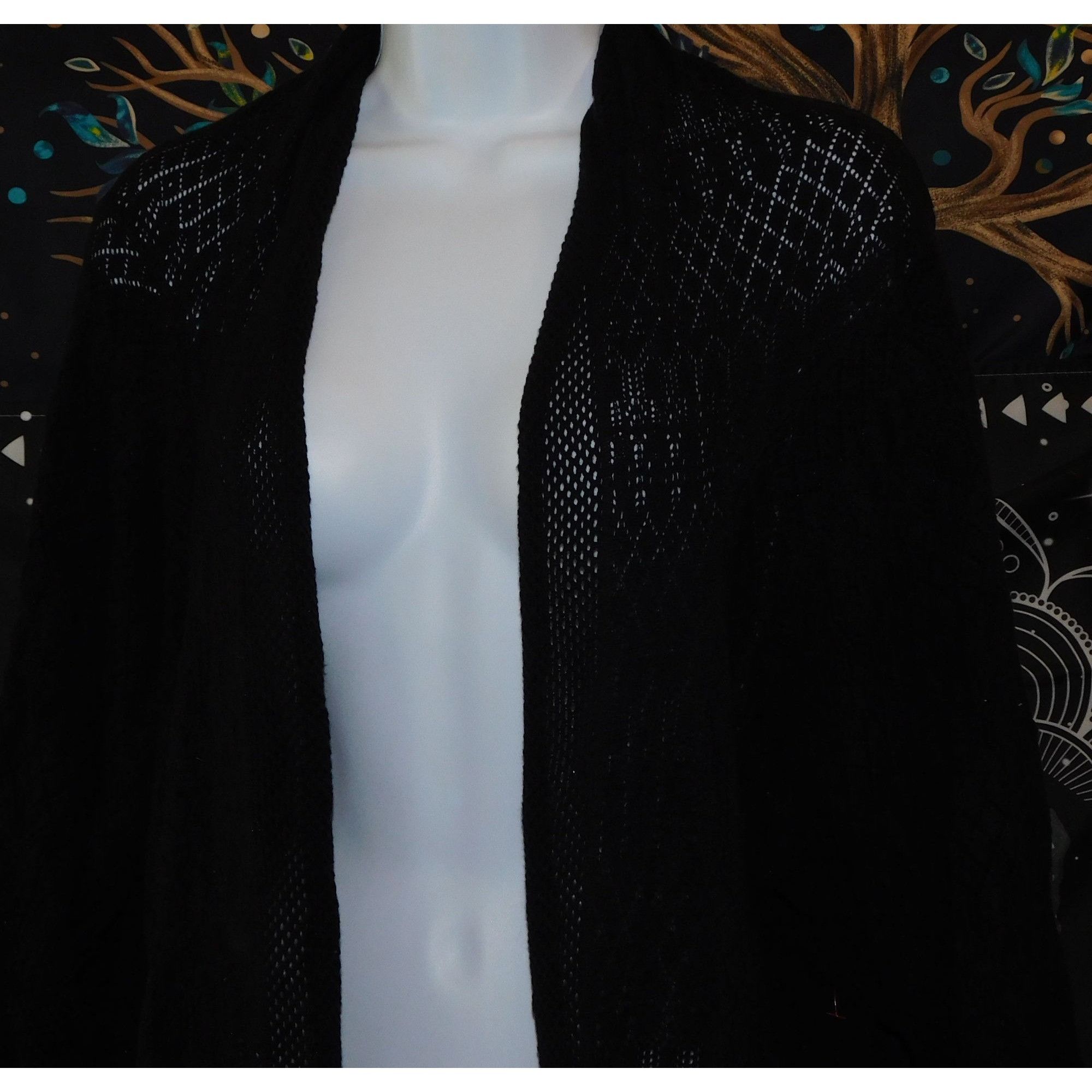 Other Contemporary Edge Gothic Flyaway Cardigan Size L / US 10 / IT 46 - 3 Thumbnail